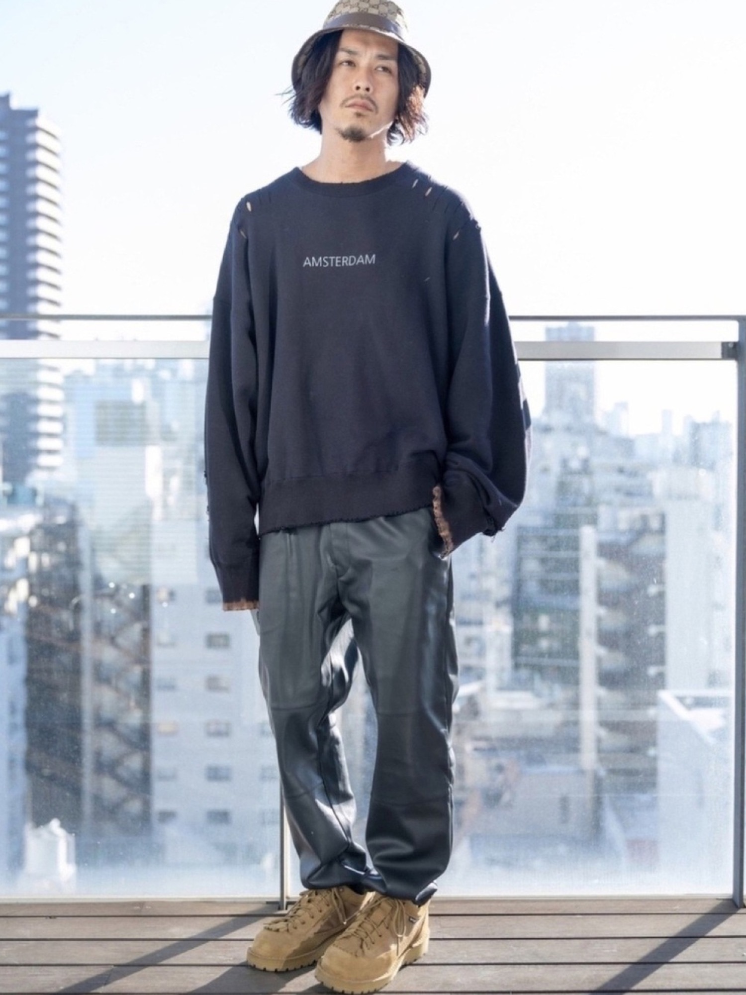 takahiro kawashima｜steinのスウェットを使ったコーディネート - WEAR