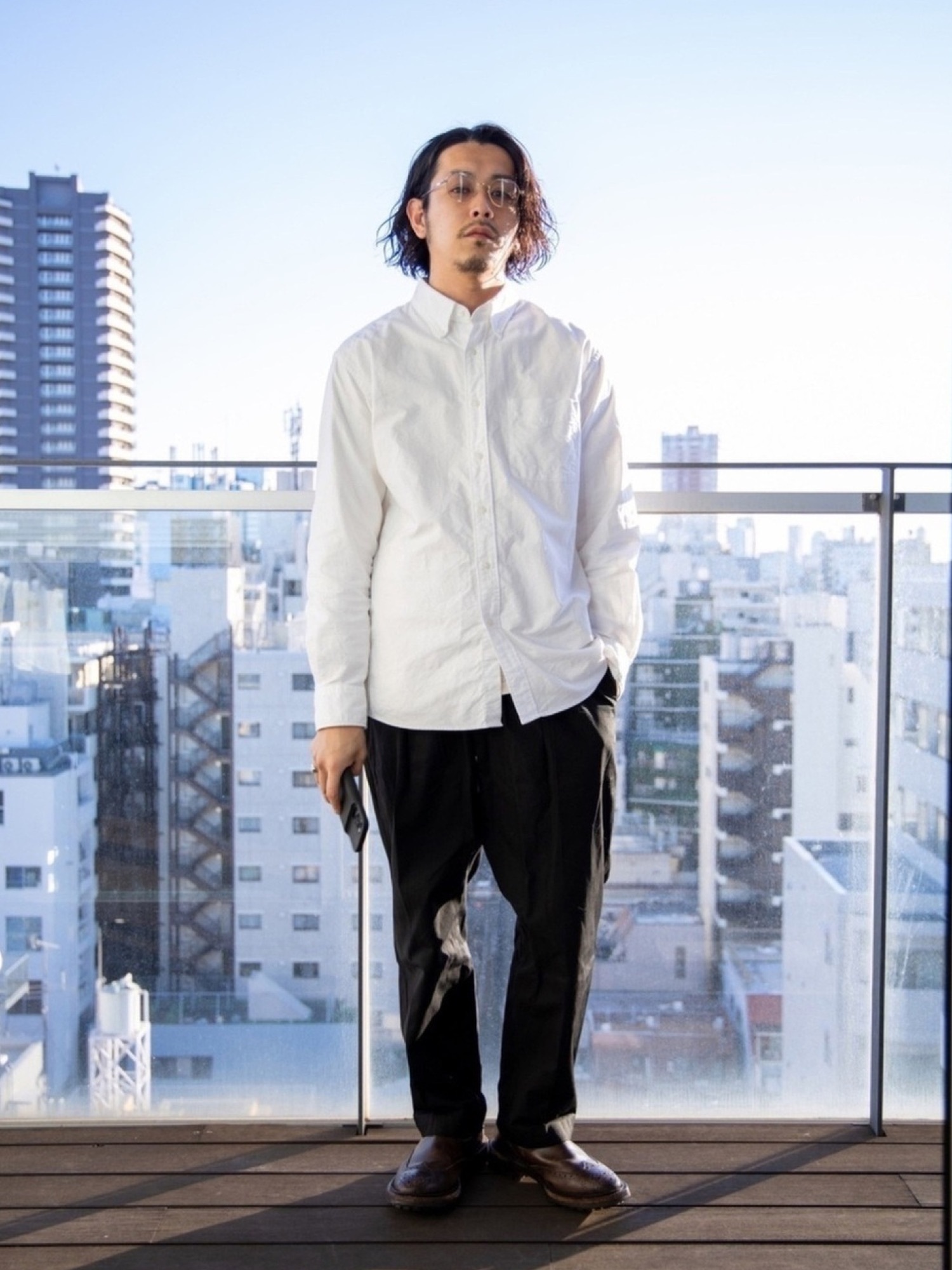 takahiro kawashima｜MYKITAのメガネを使ったコーディネート - WEAR
