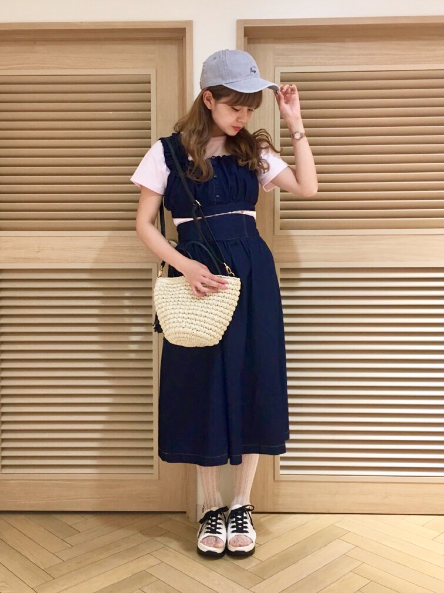 Heatherのアイテムを使った「デニムセットアップ」の人気ファッション