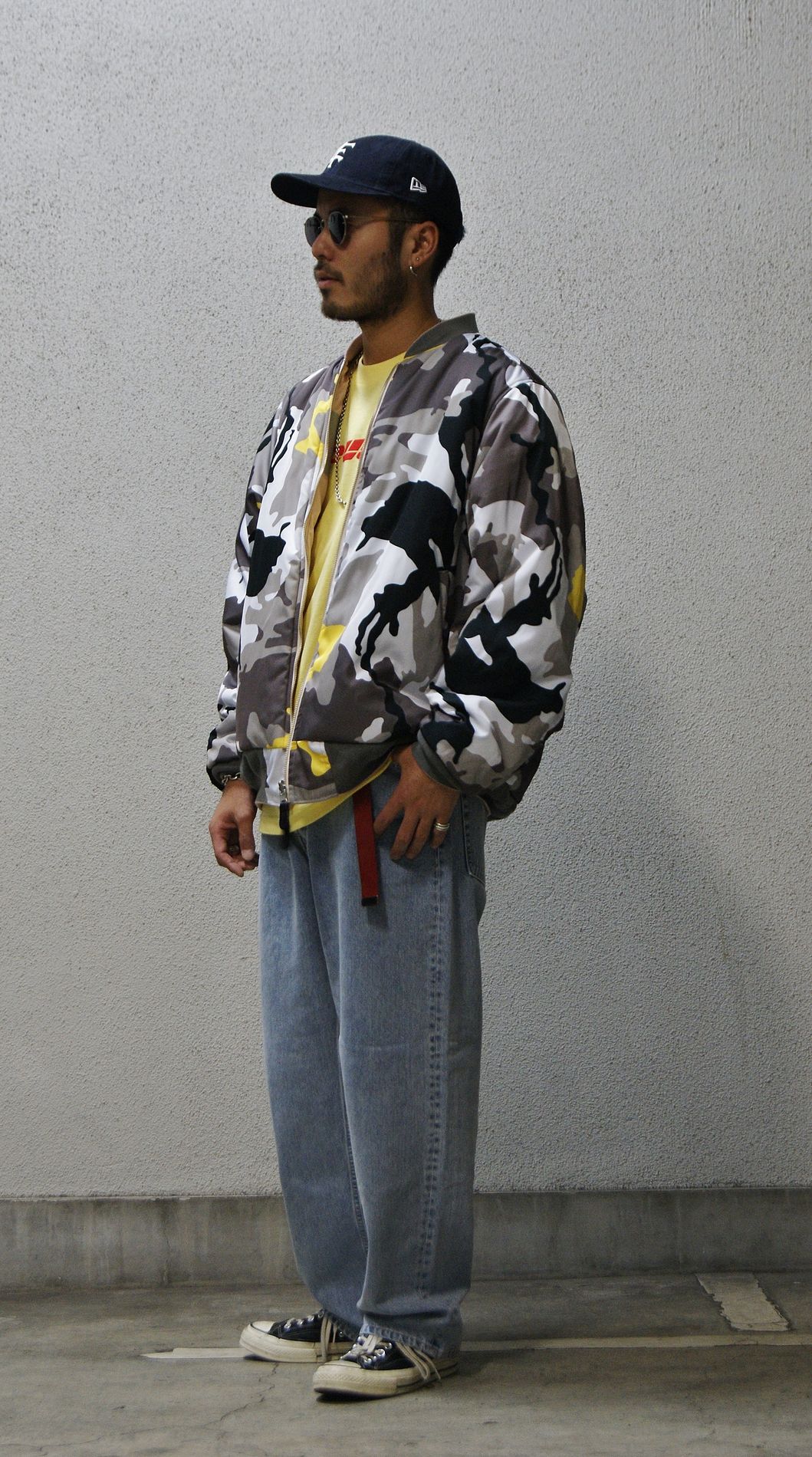 Lafayette（ラファイエット）の「CAMO REVERSIBLE FLIGHT JACKET（MA-1