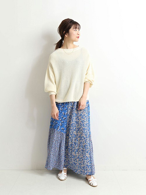 SLOBE IENA（スローブイエナ）の「テープヤーン片畦プルオーバー