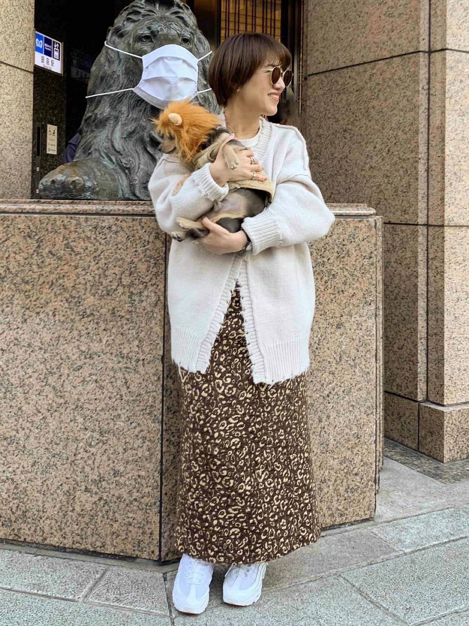 TODAYFUL（トゥデイフル）の「ジャガードレオパードスカート