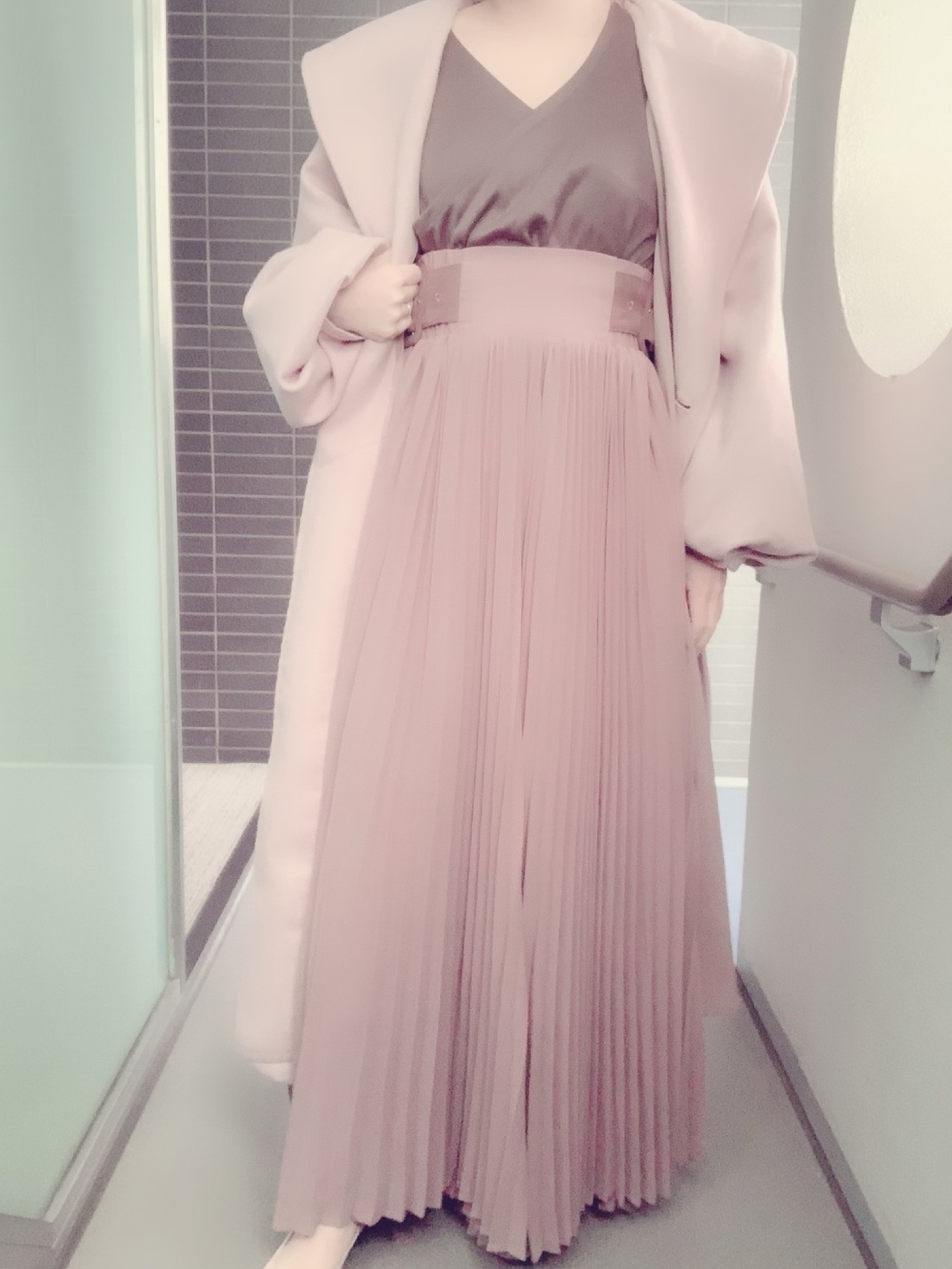 【Belle vintage】ボリューム袖 ロングガウン コート LA BELLE ETUDE（ラベルエチュード）の「【LA BELLE ETUDE