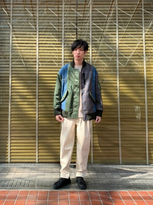 【美品】UNITED TOKYO ドッキングMA-1 ブルゾン United tokyo ドッキング ma-1 ブルゾン UNITED TOKYO ユナイテッド
