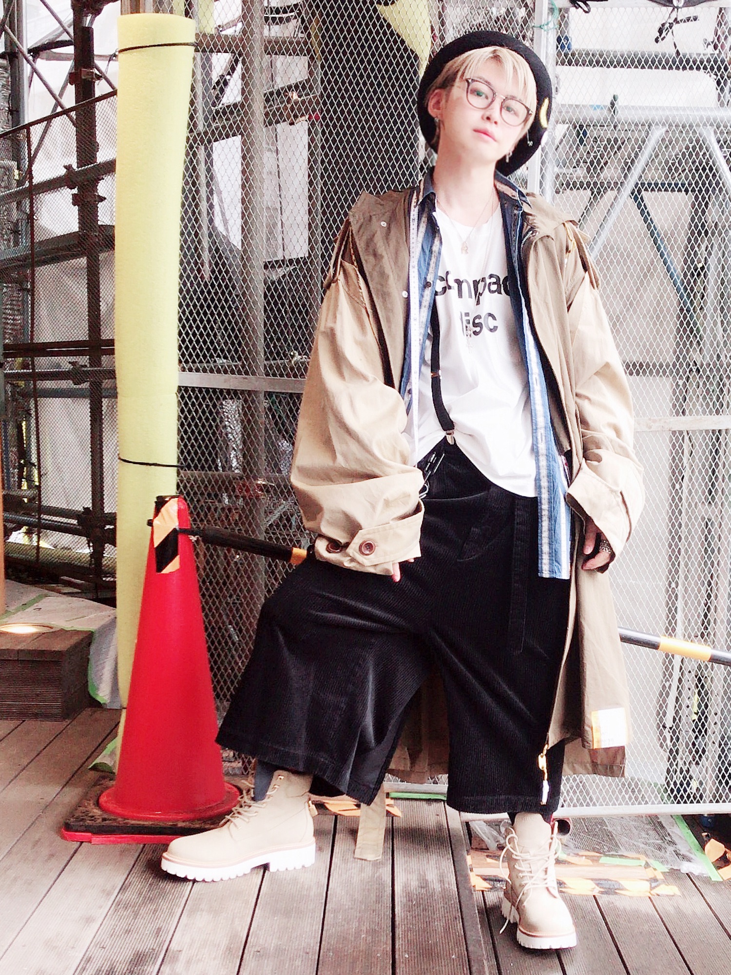 ミハラヤスヒロ、ジャガード、コートモッズコート ミハラヤスヒロ、ジャガード、コートモッズコート Maison MIHARA