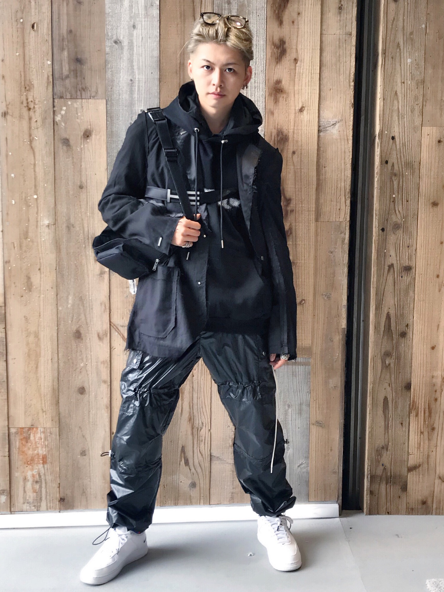 HELIOT EMIL DENIM JACKET HELIOT EMIL Black Denim Deconstructed