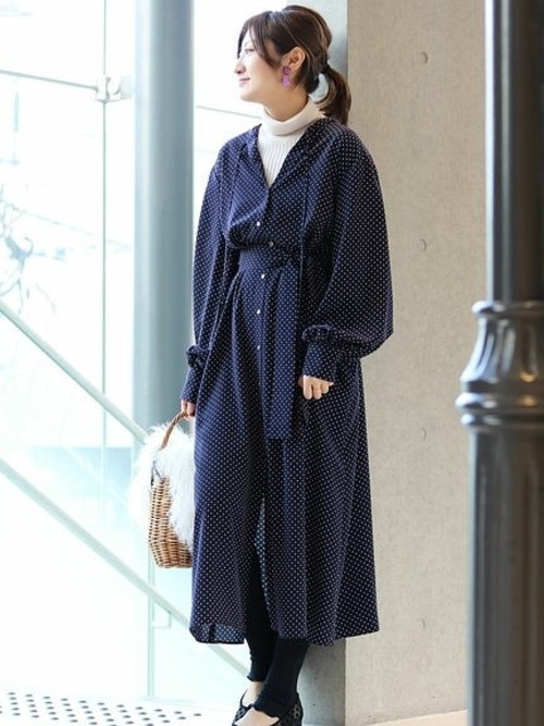 IENA(イエナ)の「THE IRON×IENA別注 POLKA-DOT ワンピース IENA(イエナ)の「THE IRON×IENA別注 POLKA-DOT ワンピース