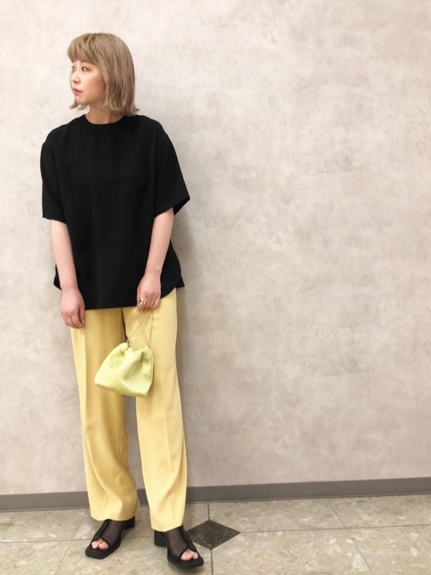 TODAYFUL（トゥデイフル）の「ハーフスリーブジョーゼットトップス（T 