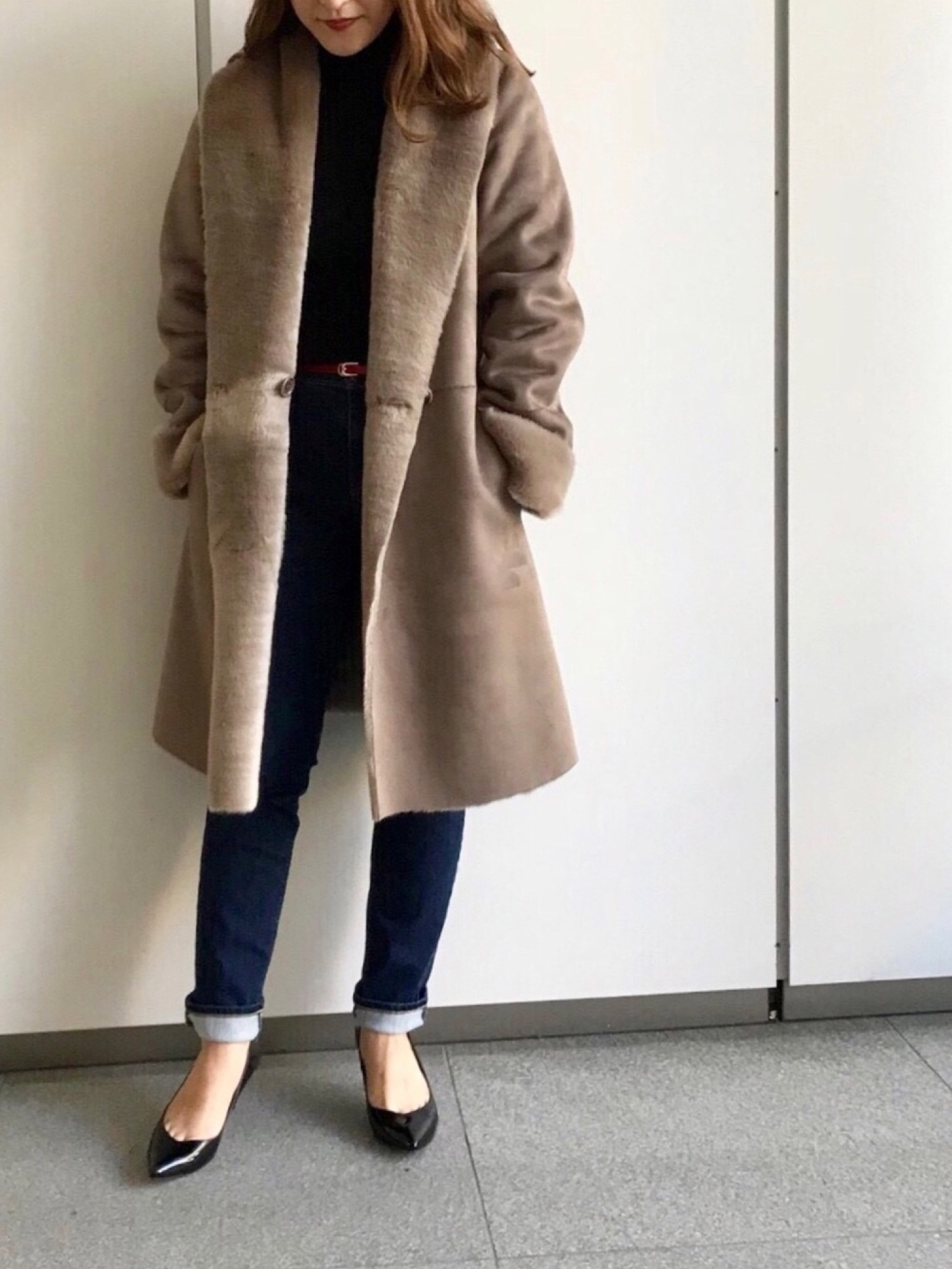 LOUNGEDRESS（ラウンジドレス）の「フェイクムートンコート（ムートン 