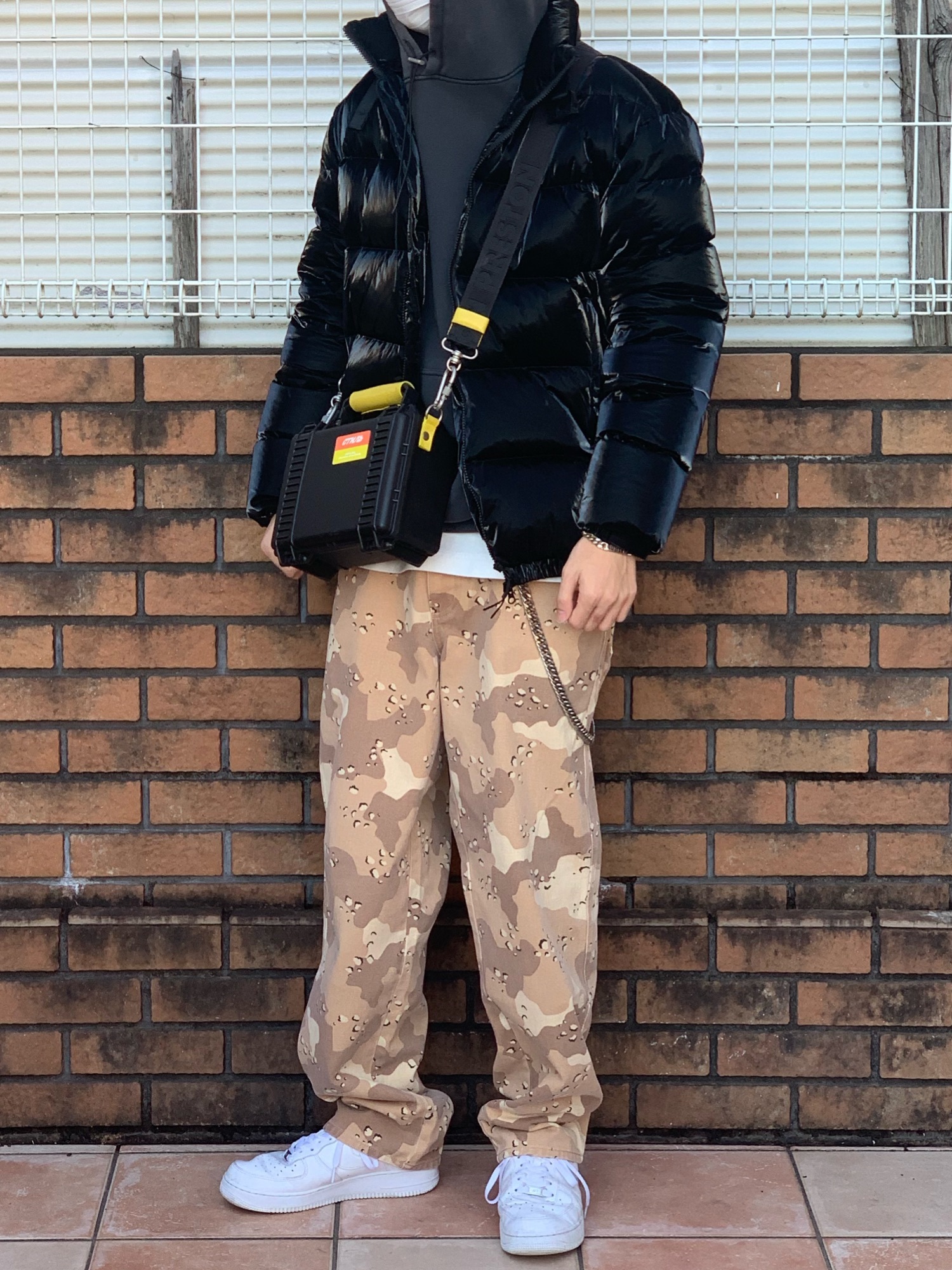 ダウンジャケット/コートを使った「デザートカモ」のメンズ人気