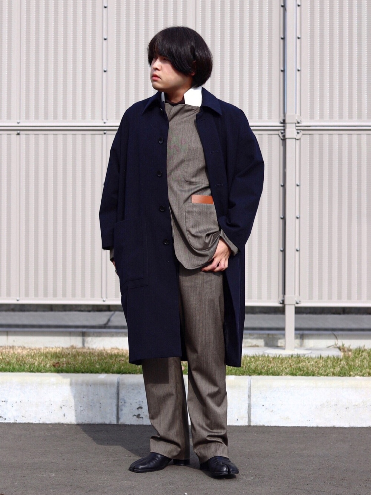 mochizukitakuya｜VOAAOVのステンカラーコートを使った