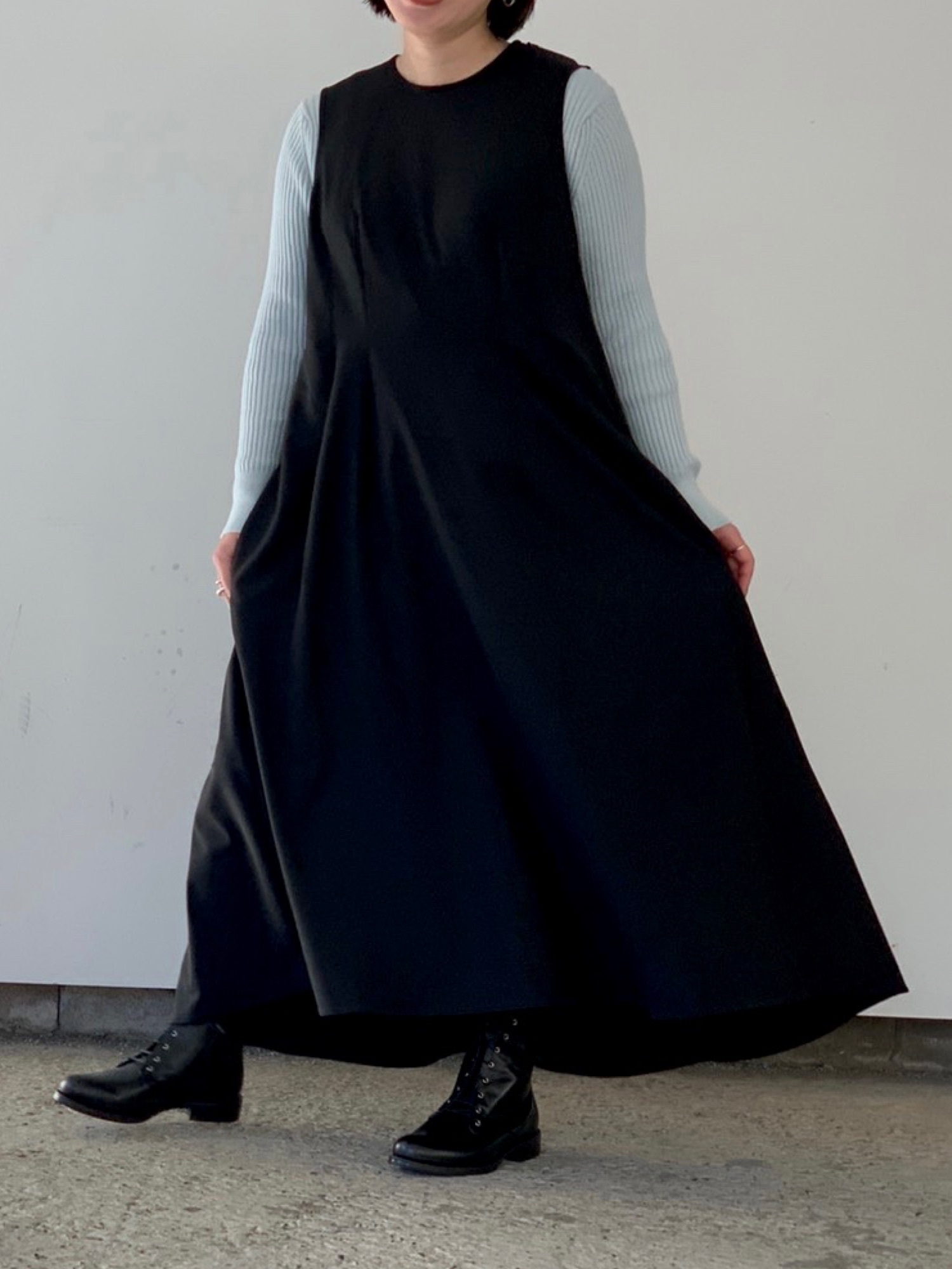 STUDIO NICHOLSONのワンピース/ドレスを使った人気ファッション