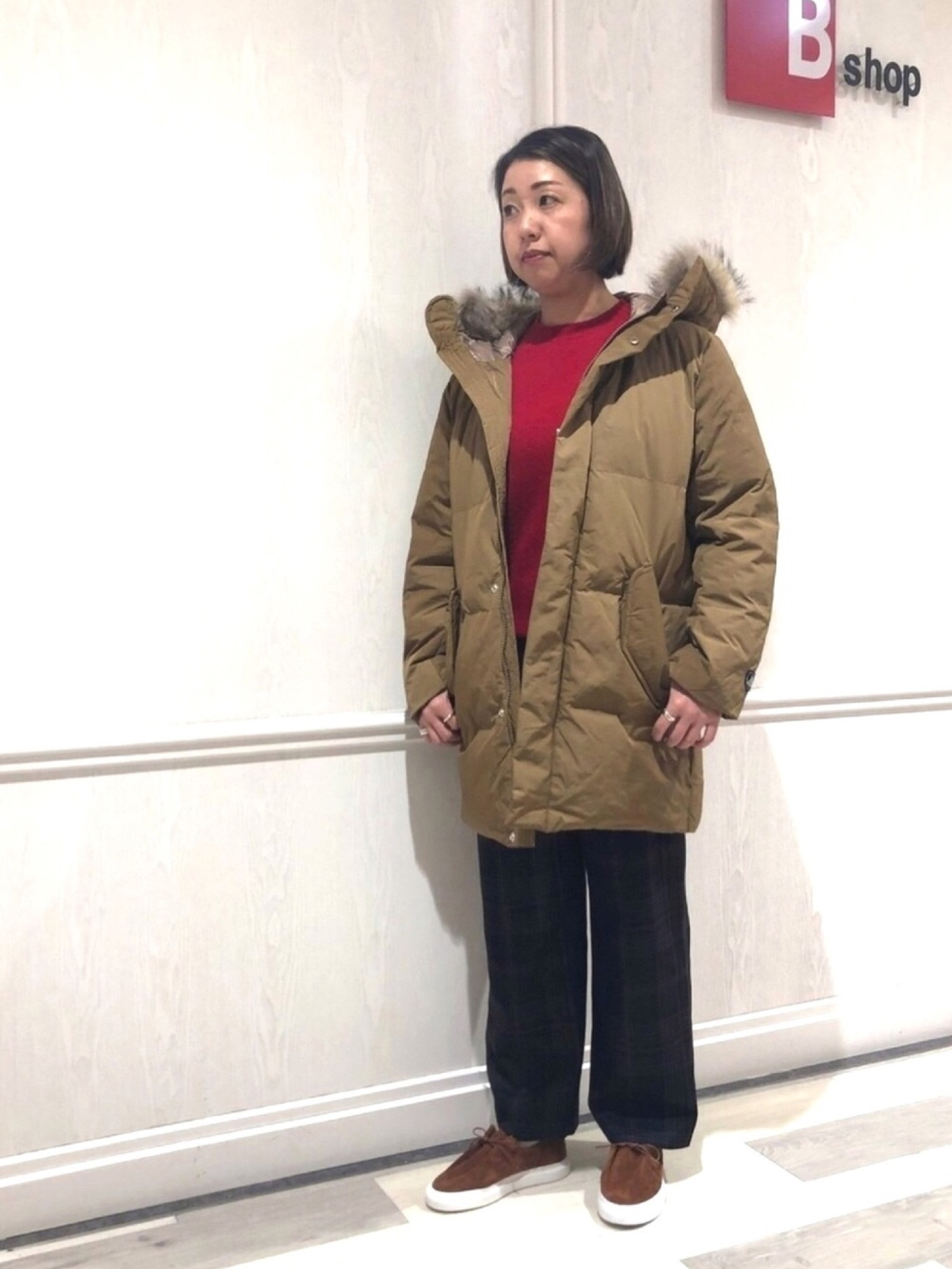 ORCIVAL（オーシバル）の「【ORCIVAL】ファー付きダウンコート WOMEN 