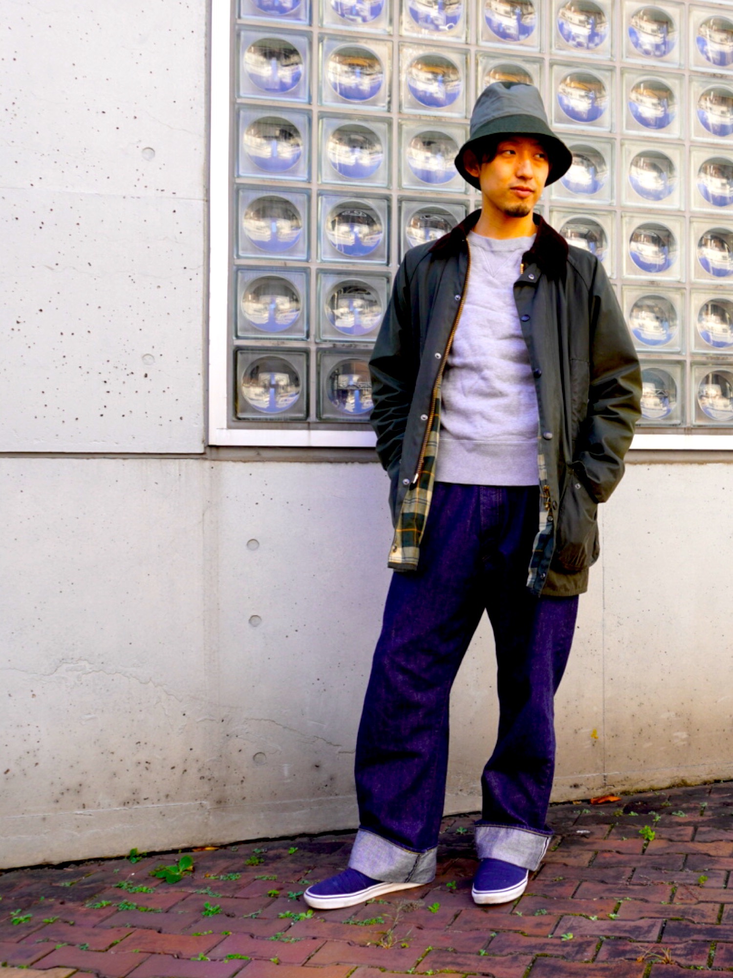 LOOPWHEELER（ループウィラー）の「FSC×LOOPWHEELER CREW-NECK SWEAT 