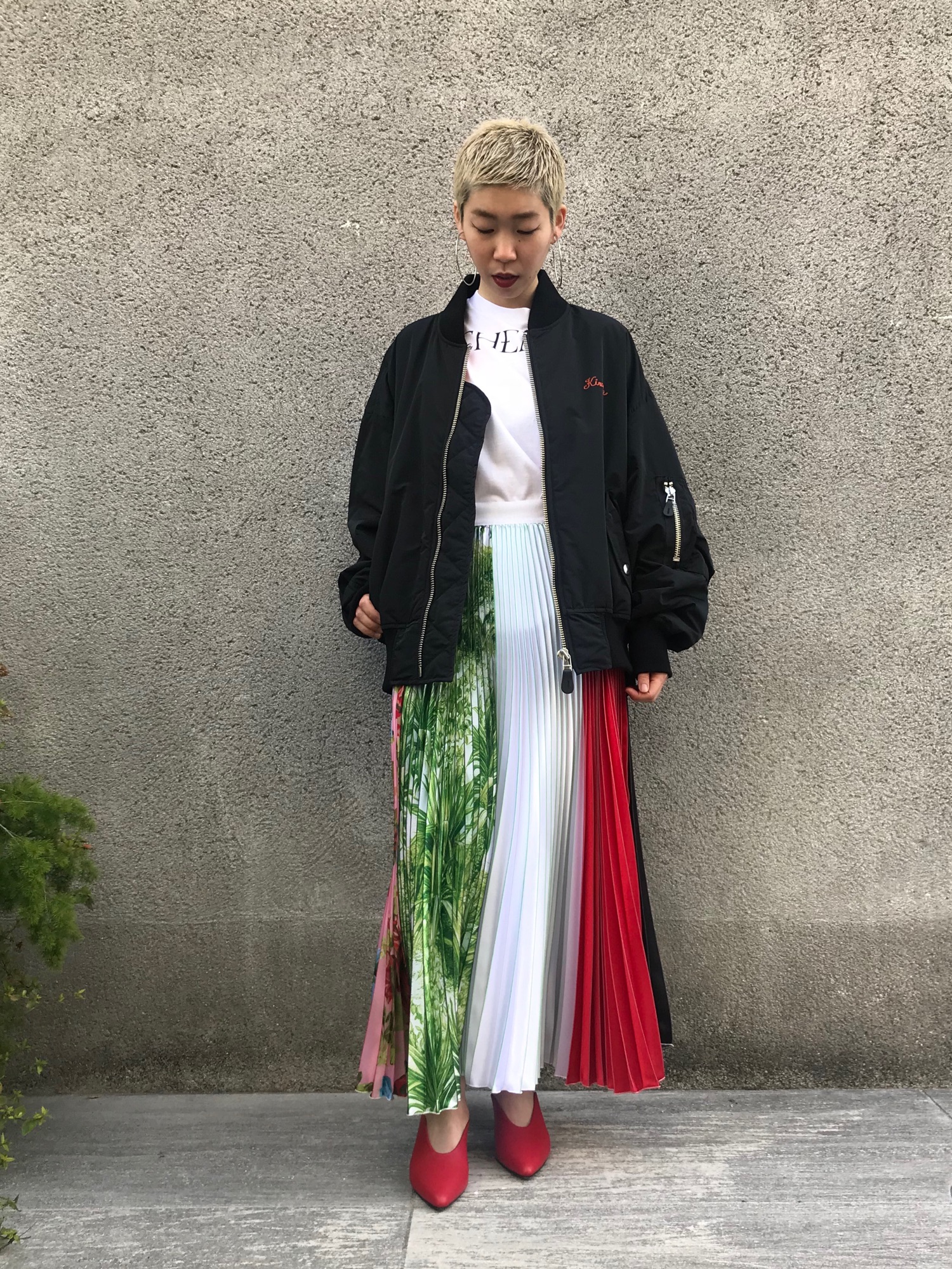 MSGMスカート42 MSGM スカート 40 総柄 サイドポケット - メルカリ