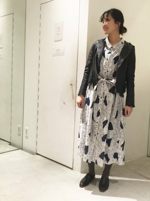 nitca】△○SHEEP LEATHER ライダースブルゾン
