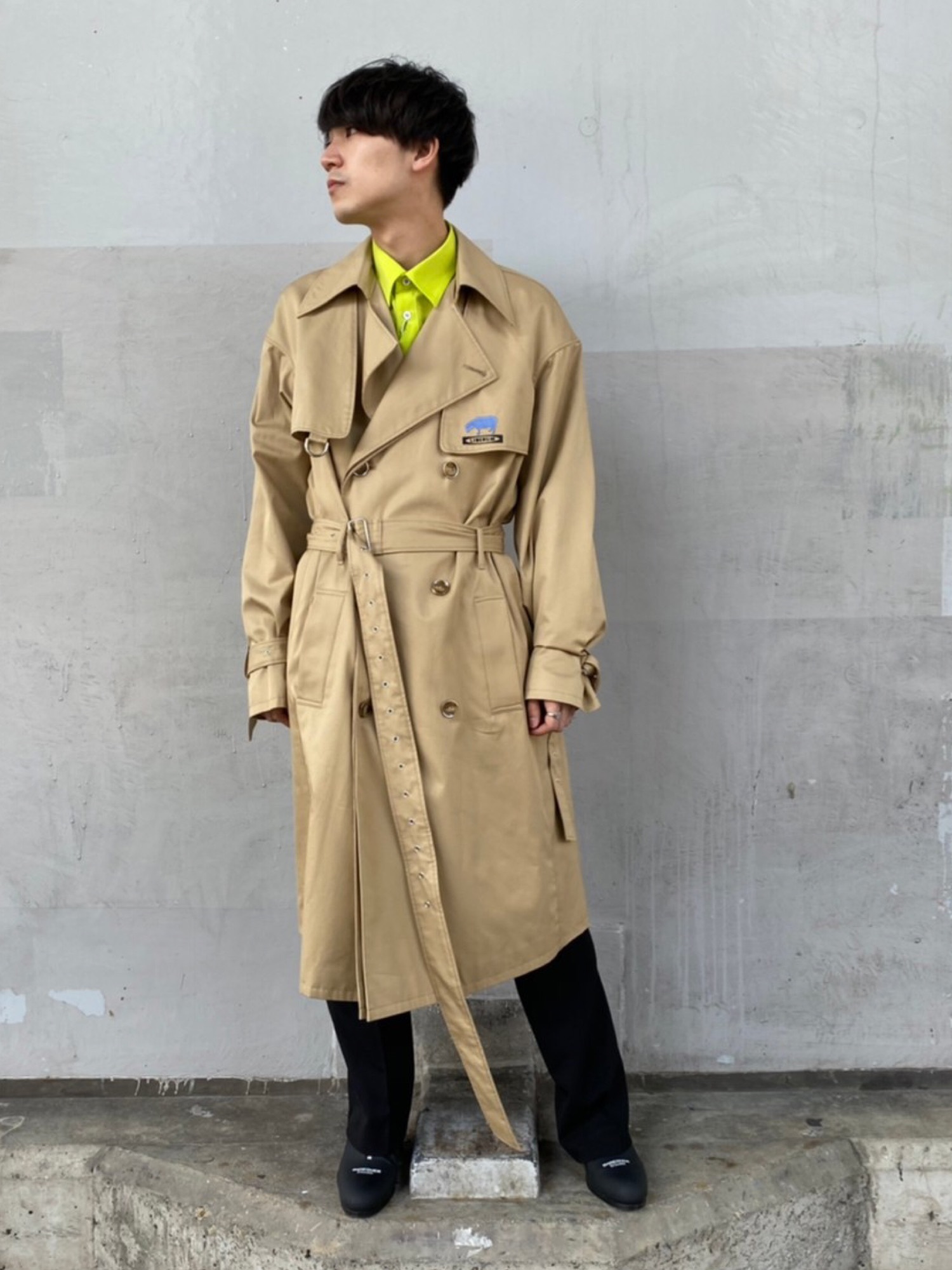 liberum（リベルム）の「【LIBERUM】アシンメトリーレイヤードトレンチ