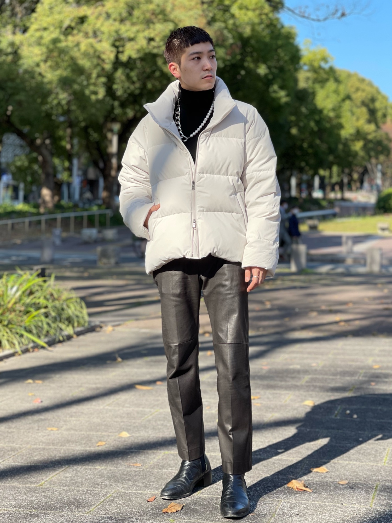 STUDIOUS（ステュディオス）の「【STUDIOUS】700FP ヘムラウンドダウン