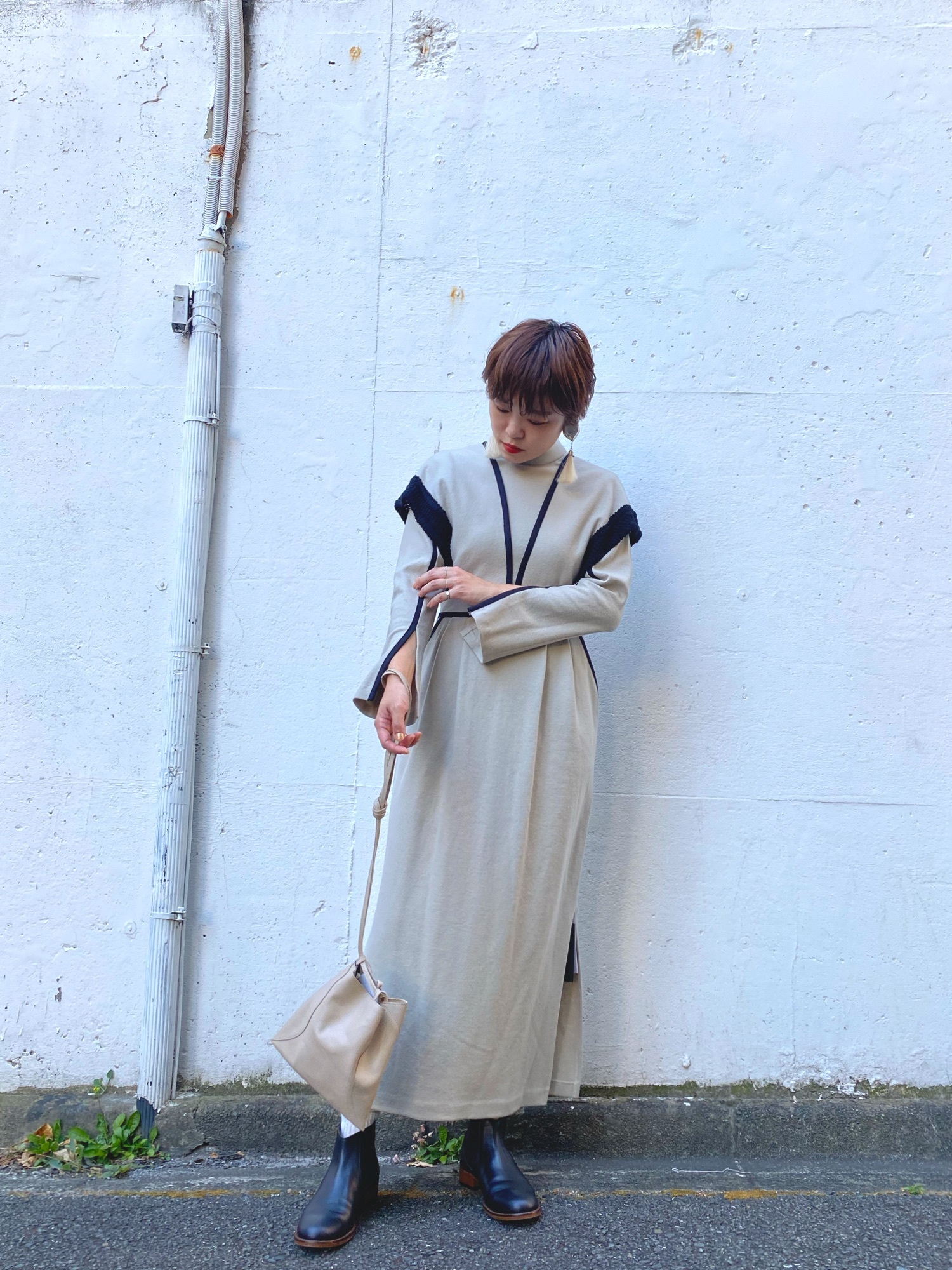 EBONY（エボニー）の「EBONY コンプレッションウールドレス  