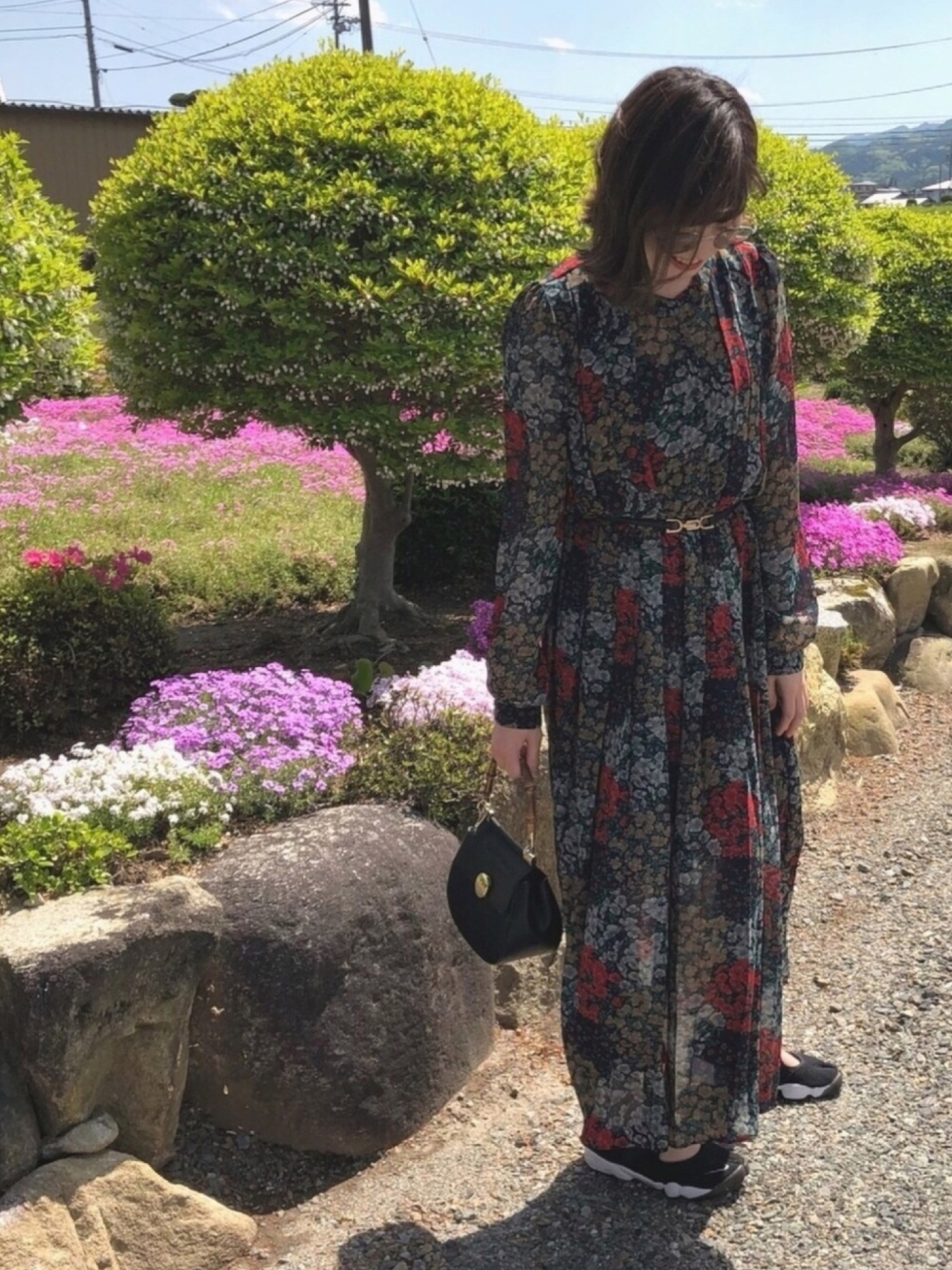 Ameri（アメリ）の「BOUQUET PLEATS DRESS（ワンピース）」 - WEAR