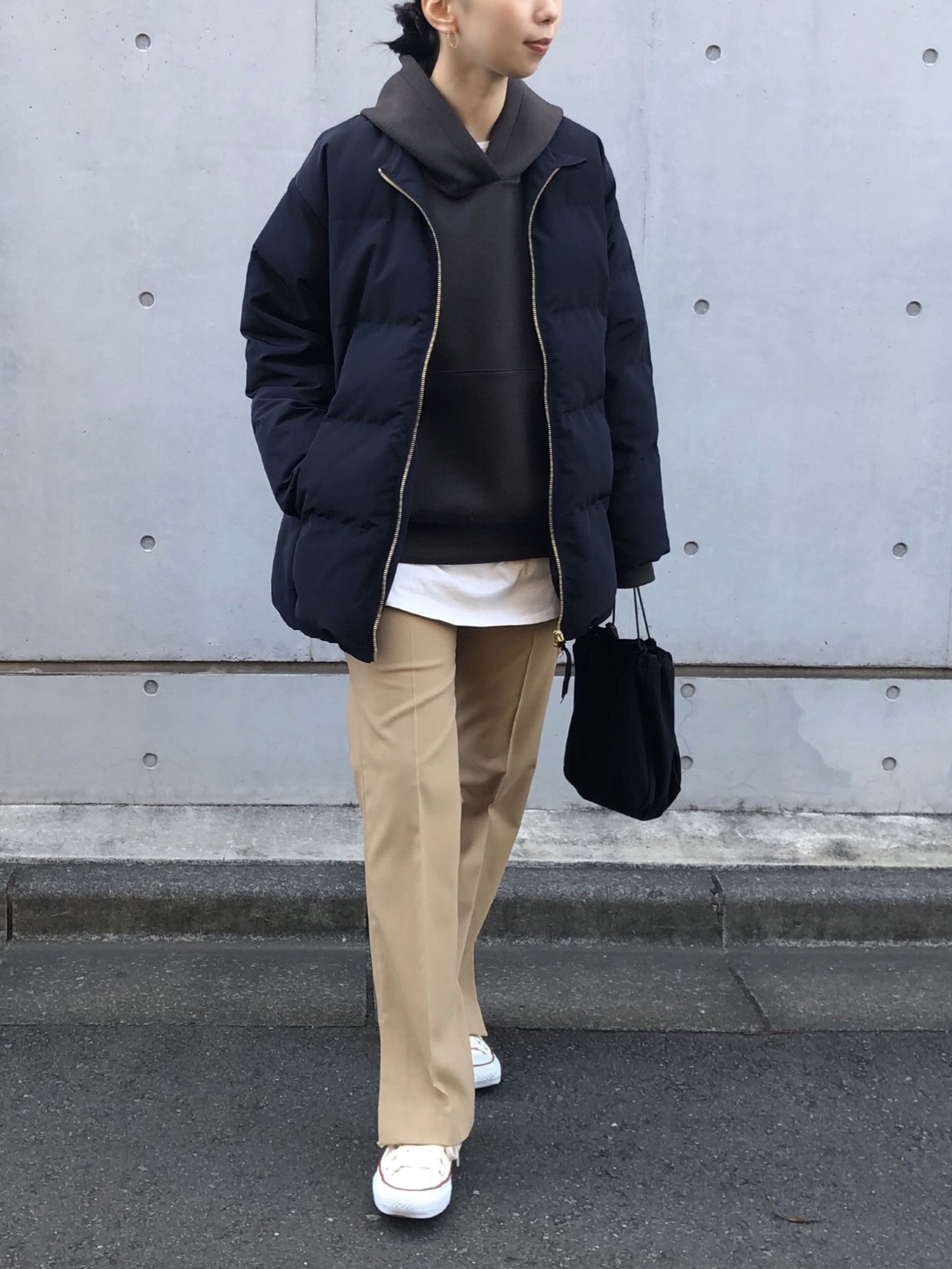 URBAN RESEARCH DOORS（アーバンリサーチドアーズ）の「ノーカラー中綿 