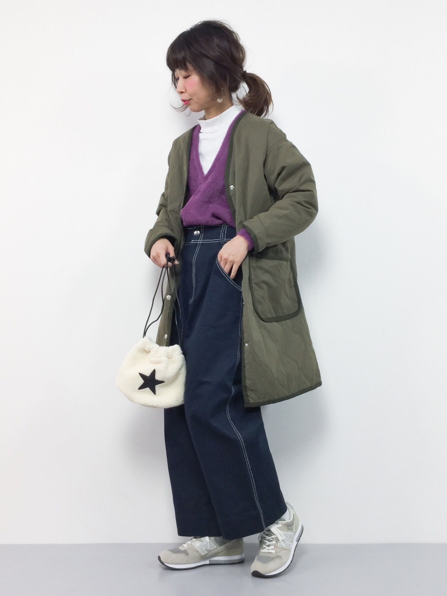 CONVERSE TOKYO☆スター ボア 巾着バッグ 黒 ハンドバッグ 星 コンバーストウキョウ 良品 CONVERSE TOKYO コーデュロイバッグ 巾着バッグ 2WAY - メルカリ