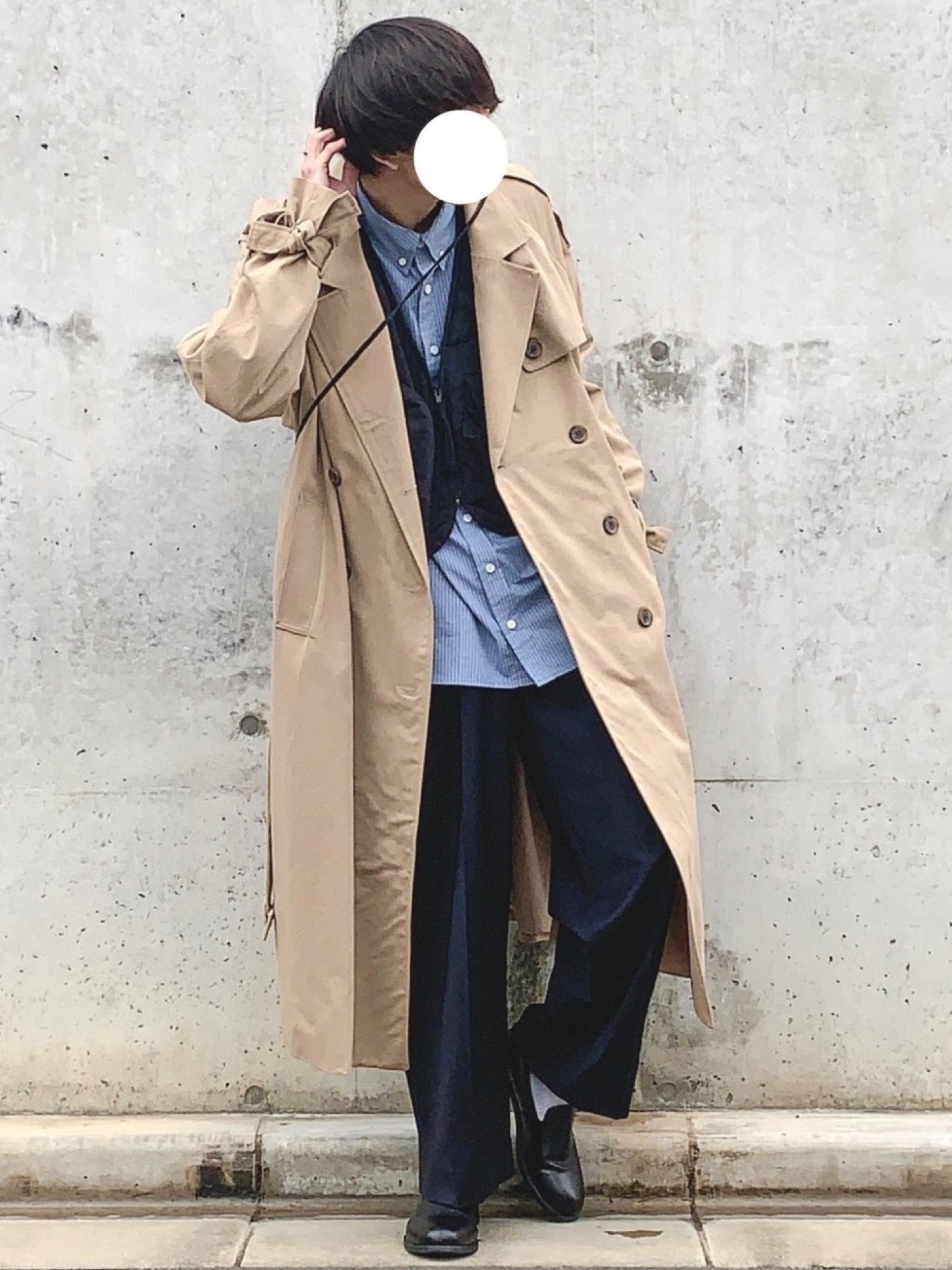 LIRIC（リリック）の「Over big trench coat（トレンチコート）」 - WEAR