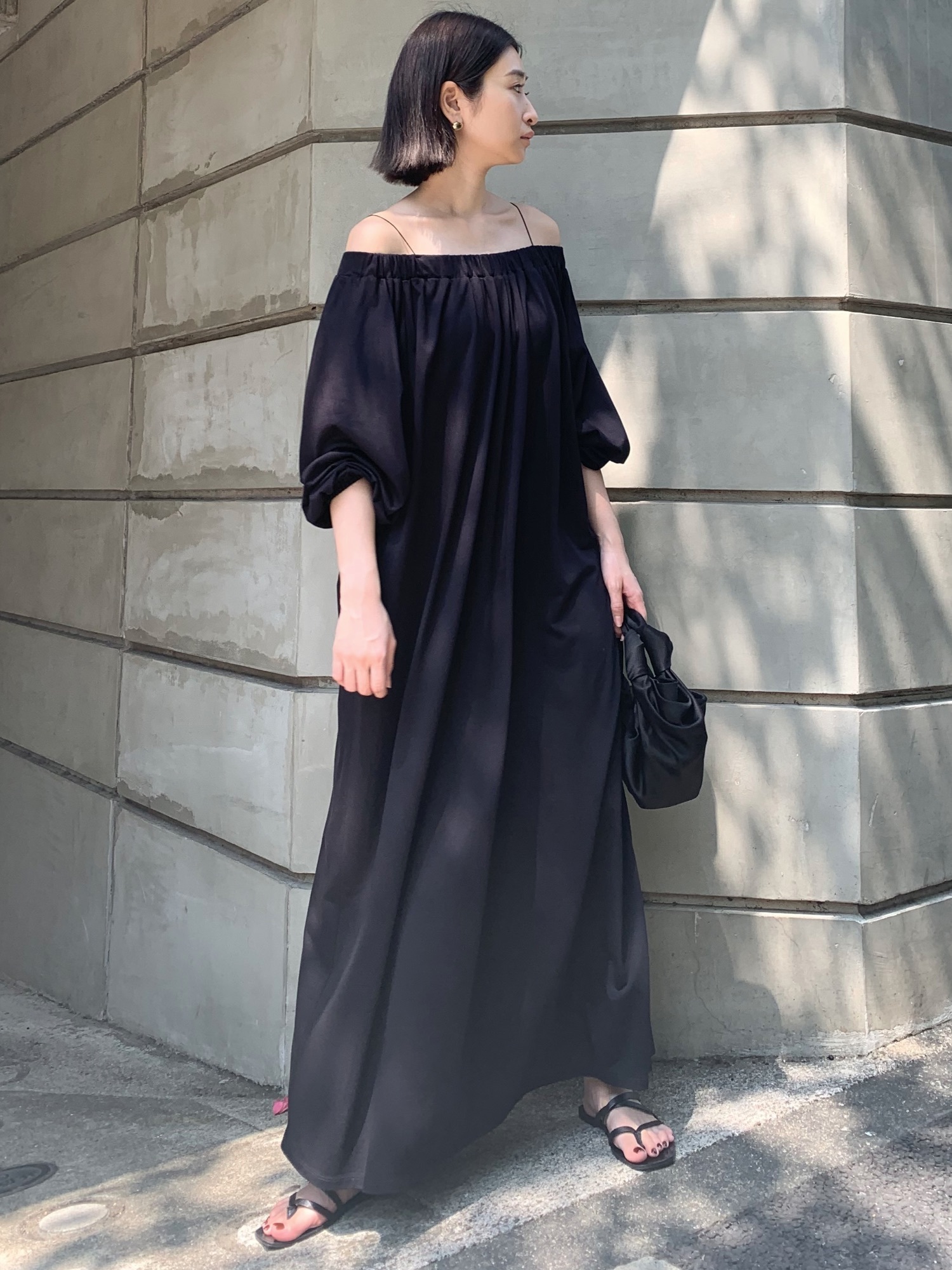 ワンピース RIM.ARK Shoulder solid cut OP RIM.ARK（リムアーク）の「Shoulder solid cut OP（ワンピース