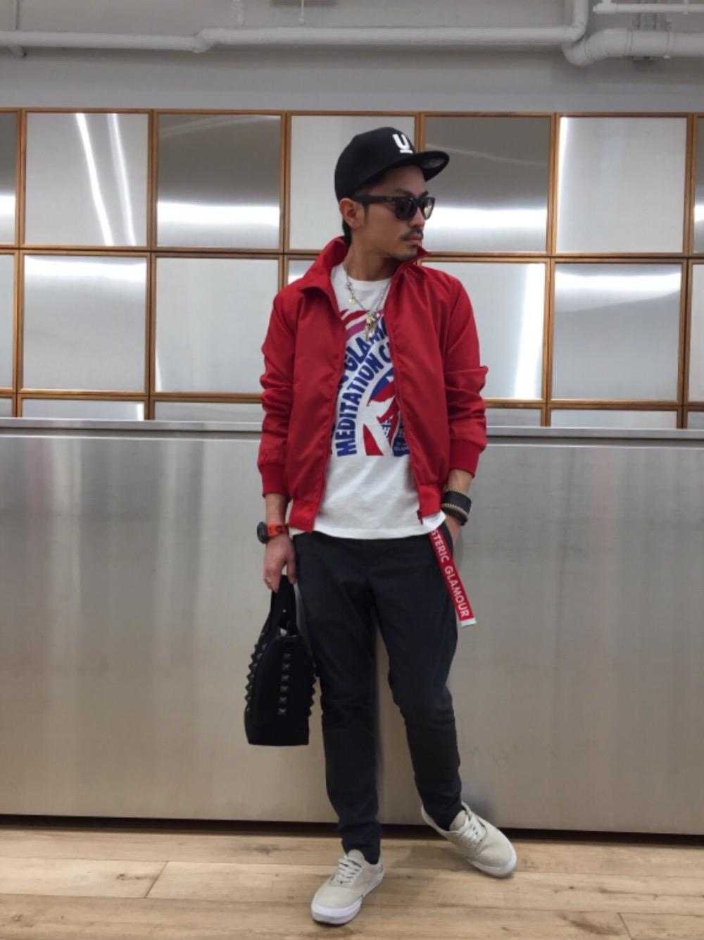 HYSTERIC GLAMOUR SYMBOL ロールアップカラージャケット HYSTERIC GLAMOUR（ヒステリックグラマー）の「HG SYMBOL ロールアップ