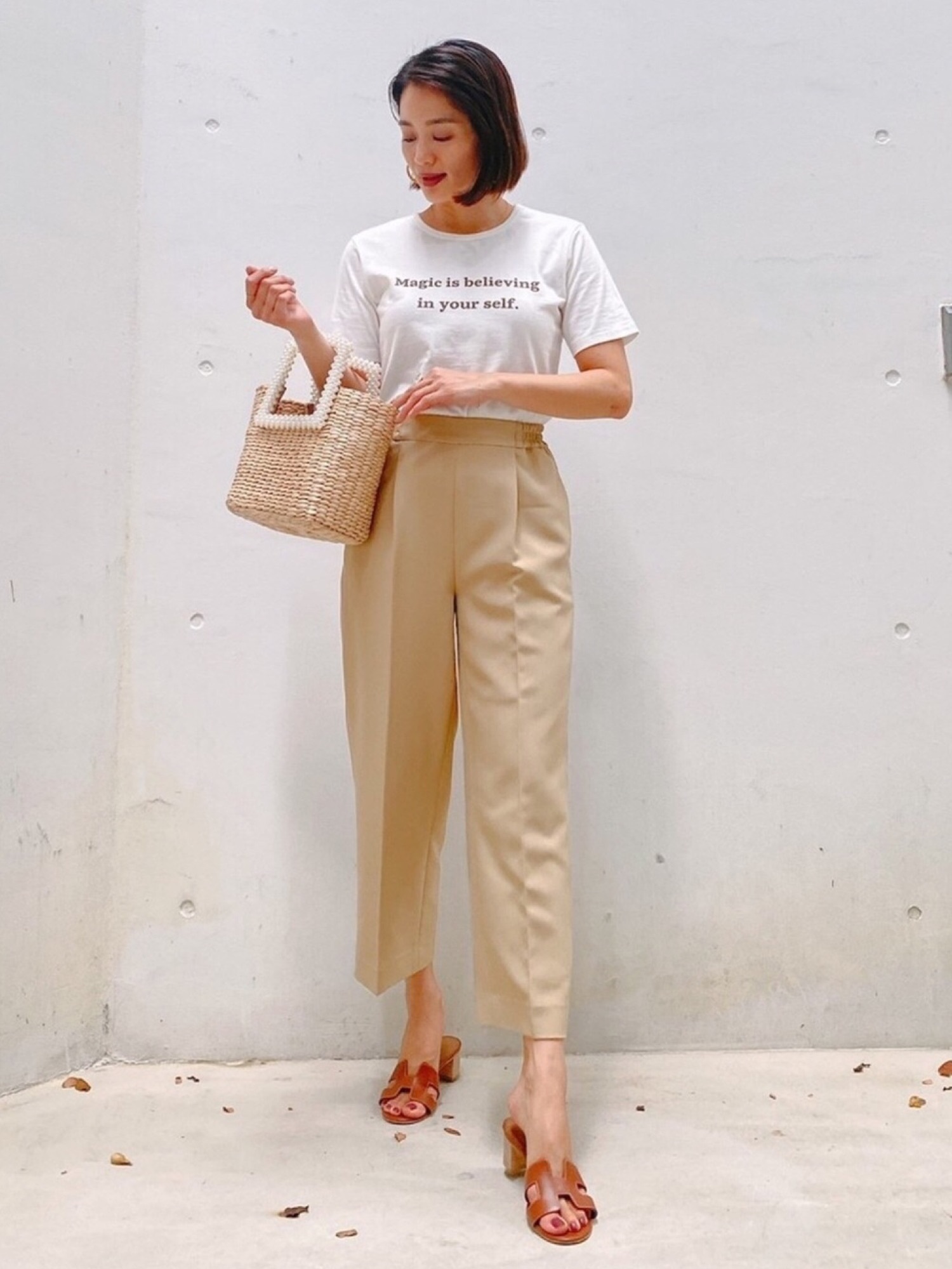 【HERMES 】コーデのアクセントに★エルメスクリップサンダル HERMESのサンダルを使った人気ファッションコーディネート - WEAR