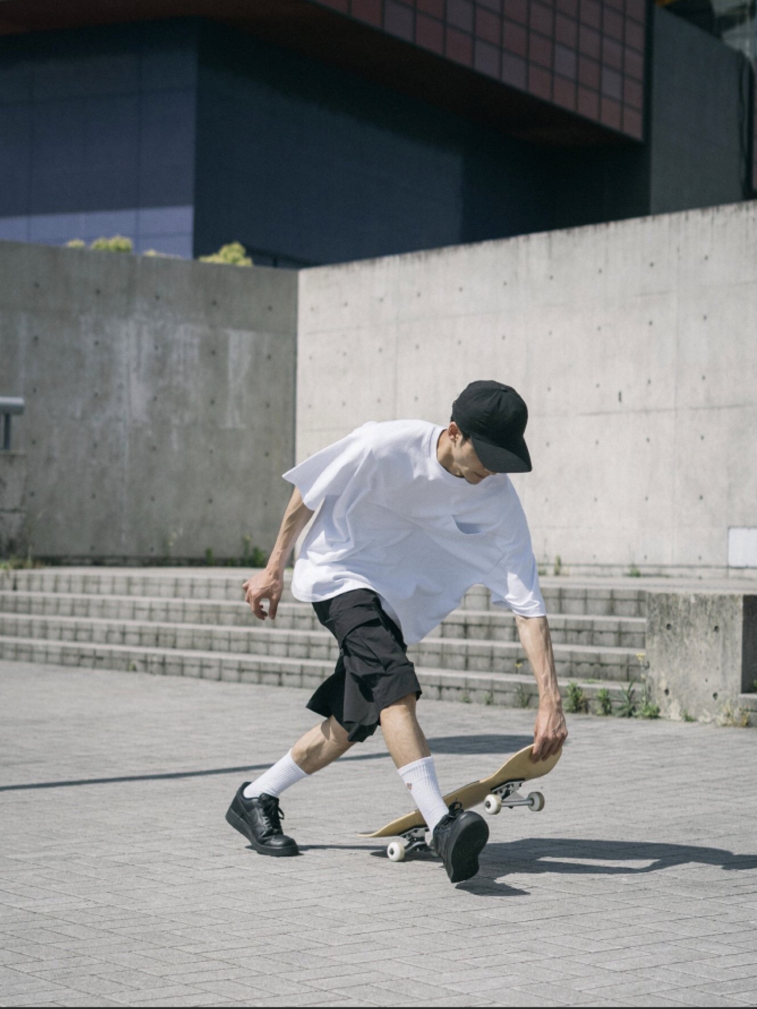 Dickiesのソックス/靴下を使った「ショートパンツ」のメンズ人気