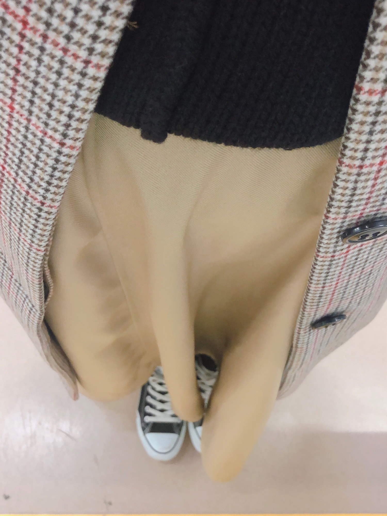 【MOUSSY】PUFF SLEEVE CHECK コート moussy - 【MOUSSY】PUFF SLEEVE CHECK コートの通販 by ch