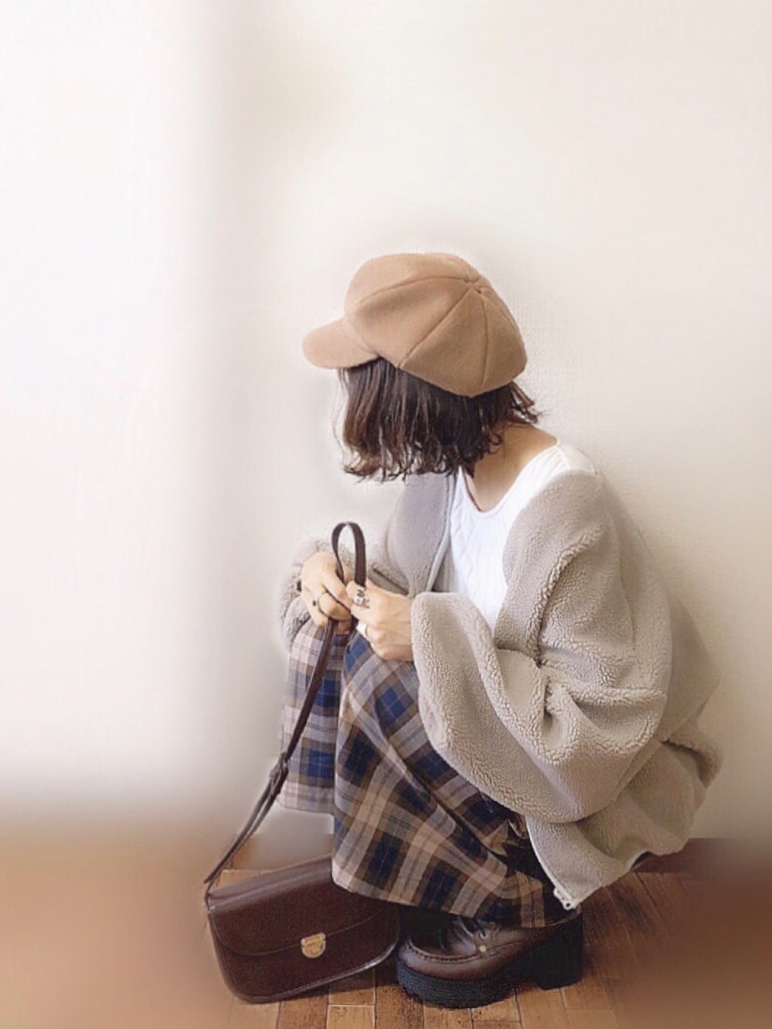 SLOBE IENA - 【SLOBE IENA】コットンブークレーワイドリブ5分袖プルオーバー SLOBE IENA（スローブイエナ）の「コットンブークレーワイドリブ