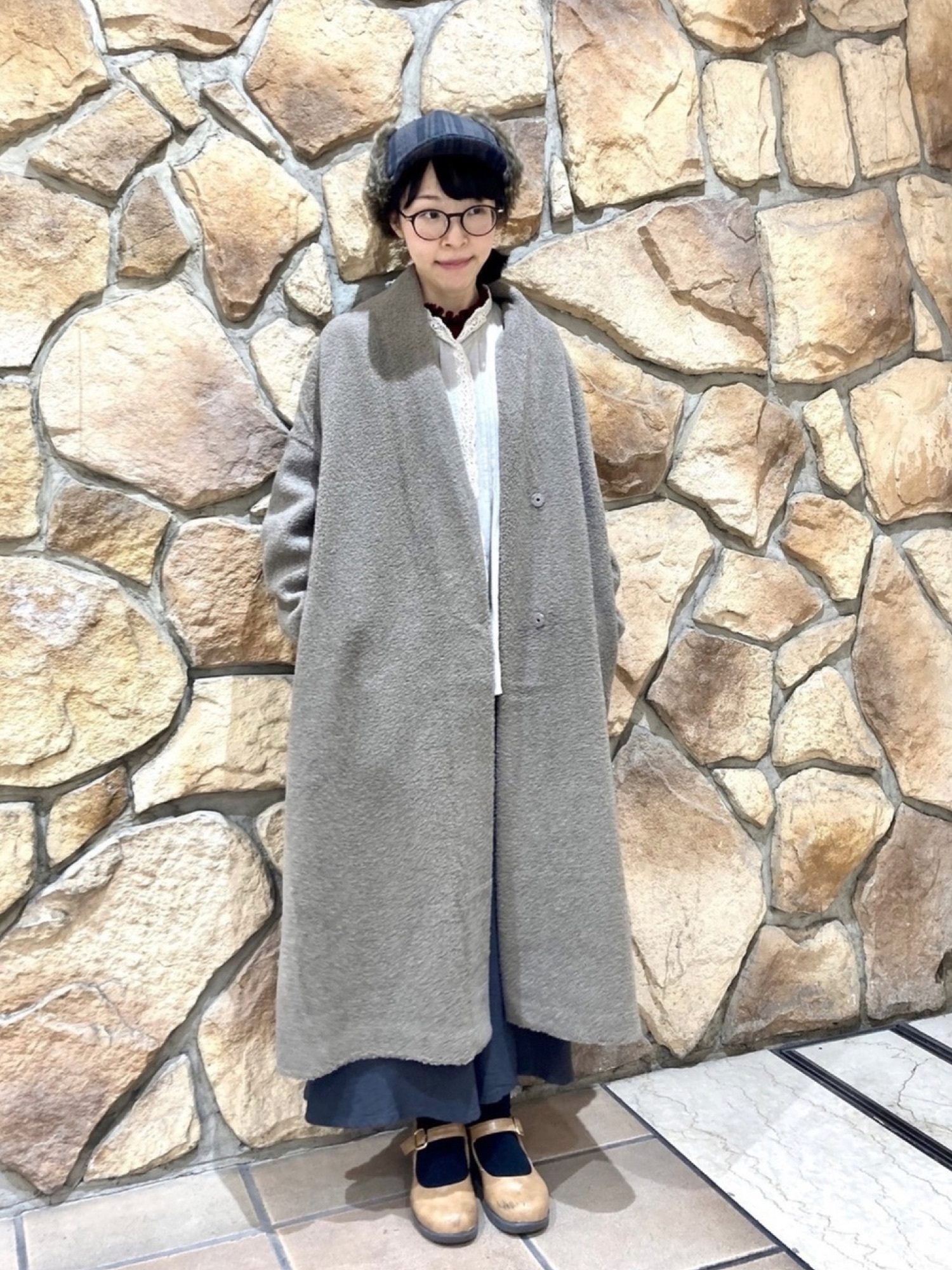 Samansa Mos2（サマンサ モスモス）の「ウール混ボアコート（その他 