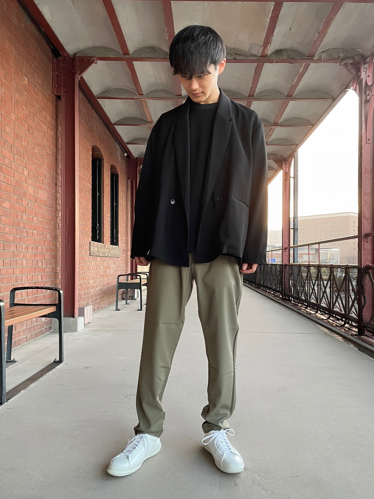 tk.TAKEO KIKUCHI（ティーケータケオキクチ）の「◇ダブルサテンダブル 