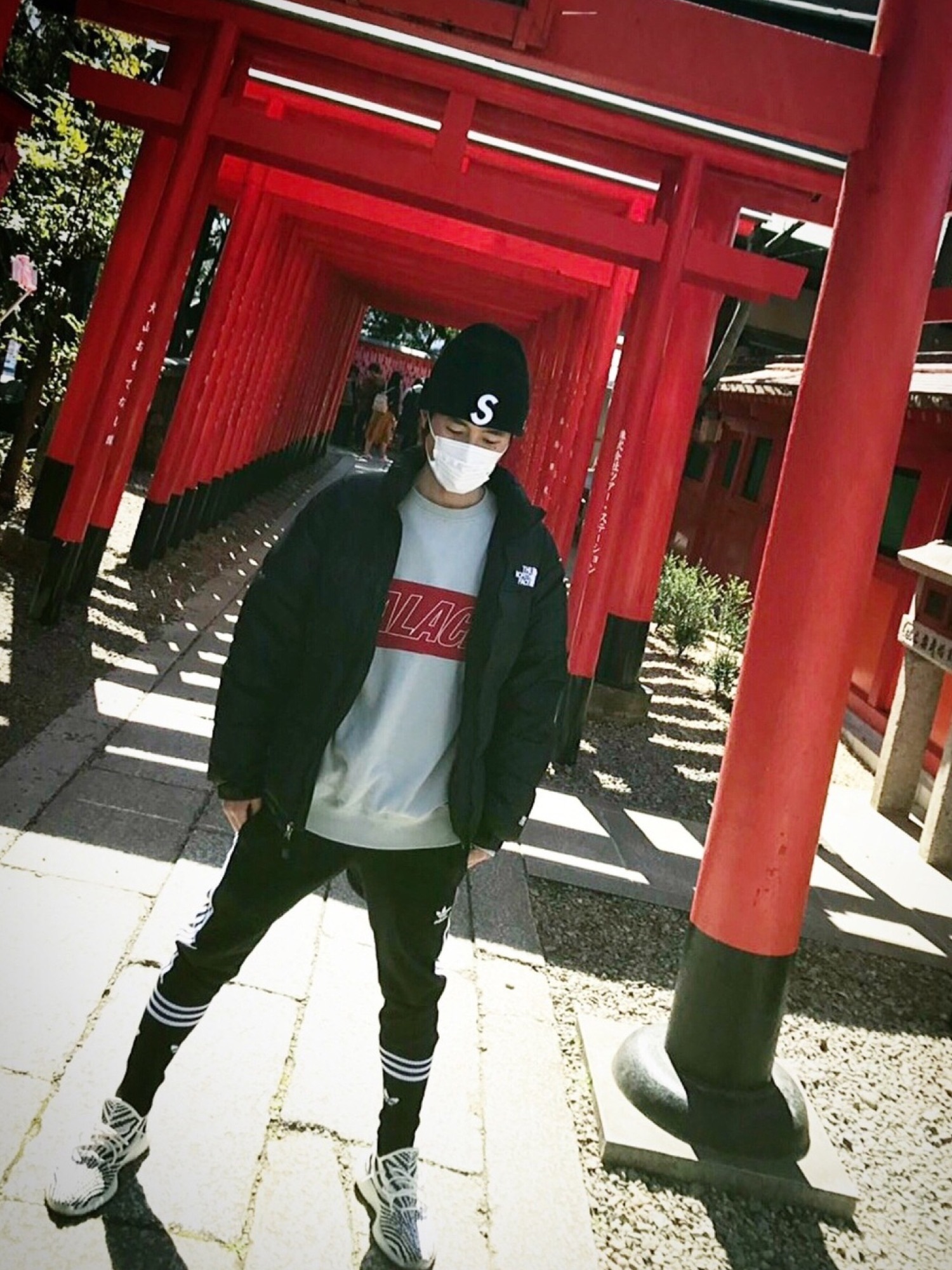 Supreme のアイテムを使った「palace skateboards」の人気ファッション 
