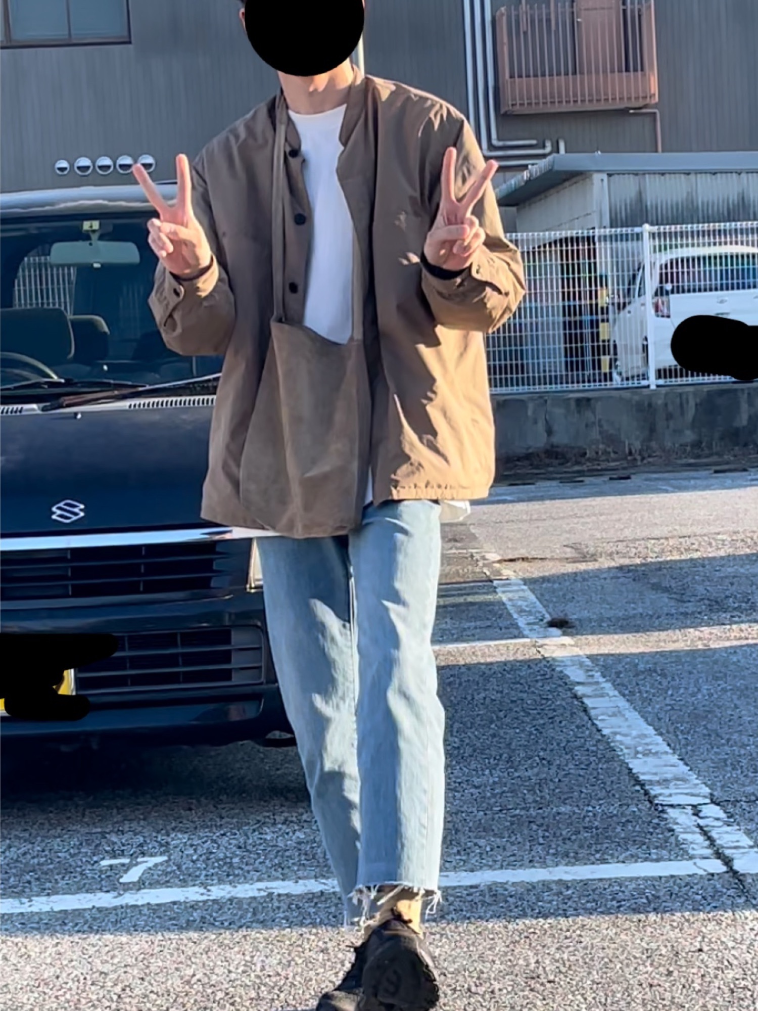 Steven Alan＞ DENIM DARUMA DRZLR JACKET