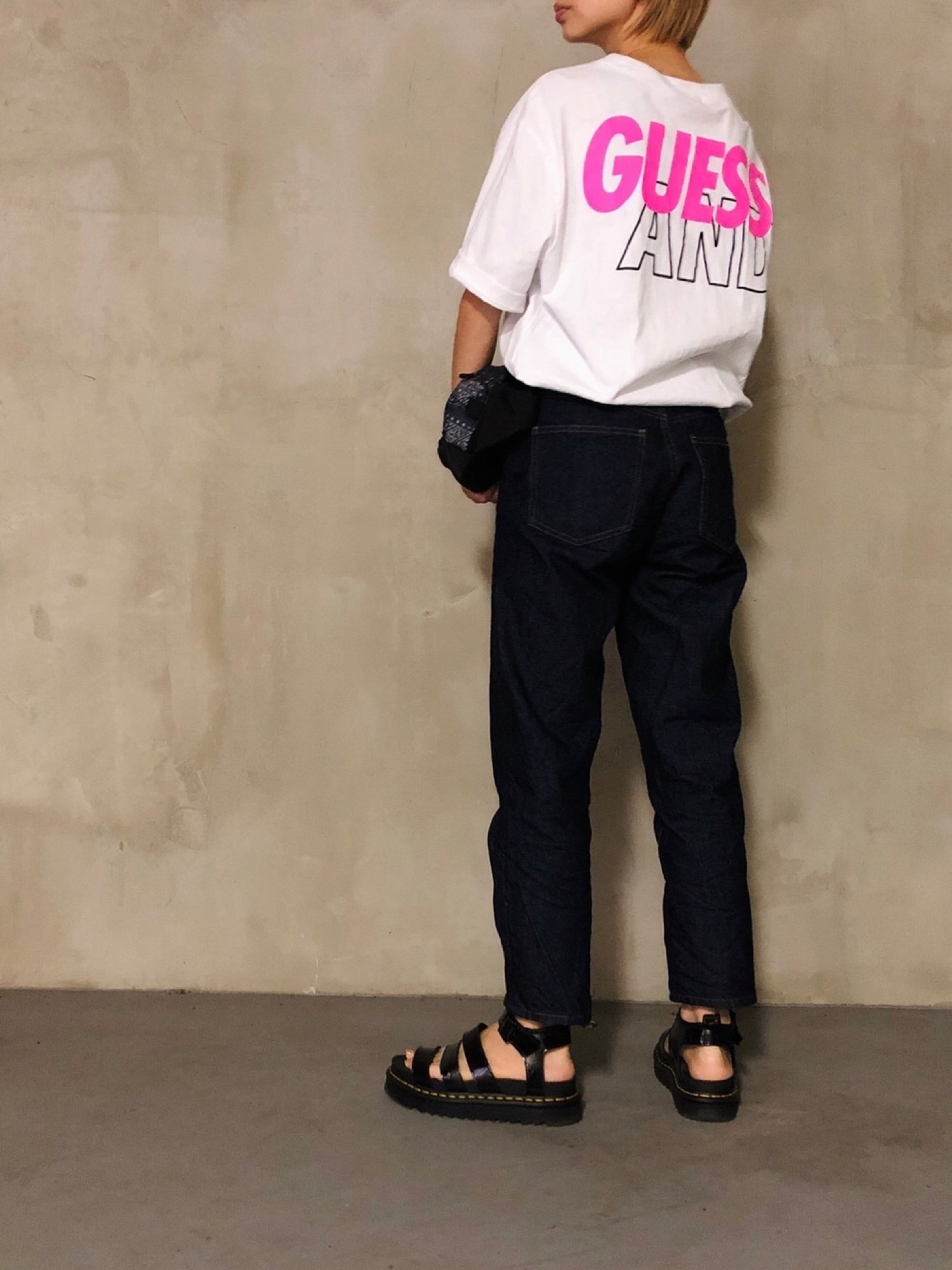 GUESS WIND AND SEA OVERSIZE SS TEE