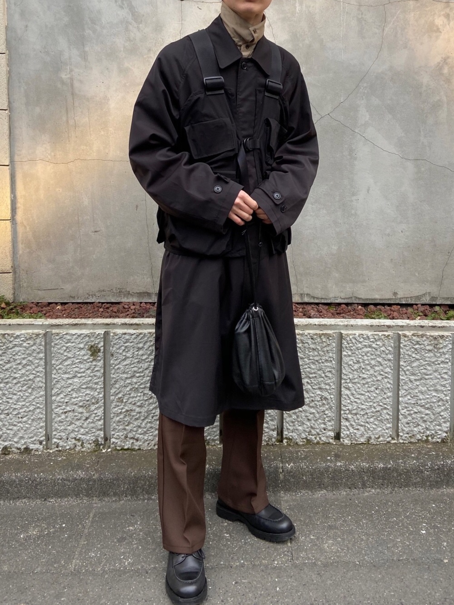 JieDa ジエダ / TRENCH SHIRT トレンチシャツ / Jie-20S-SH01を