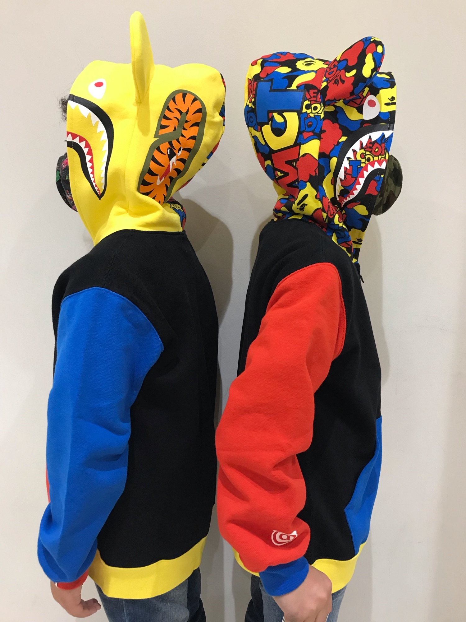 BAPE X CLOT カモフラージュパーカー Sサイズ A BATHING APE(アベイシングエイプ) / ジップパーカー/S