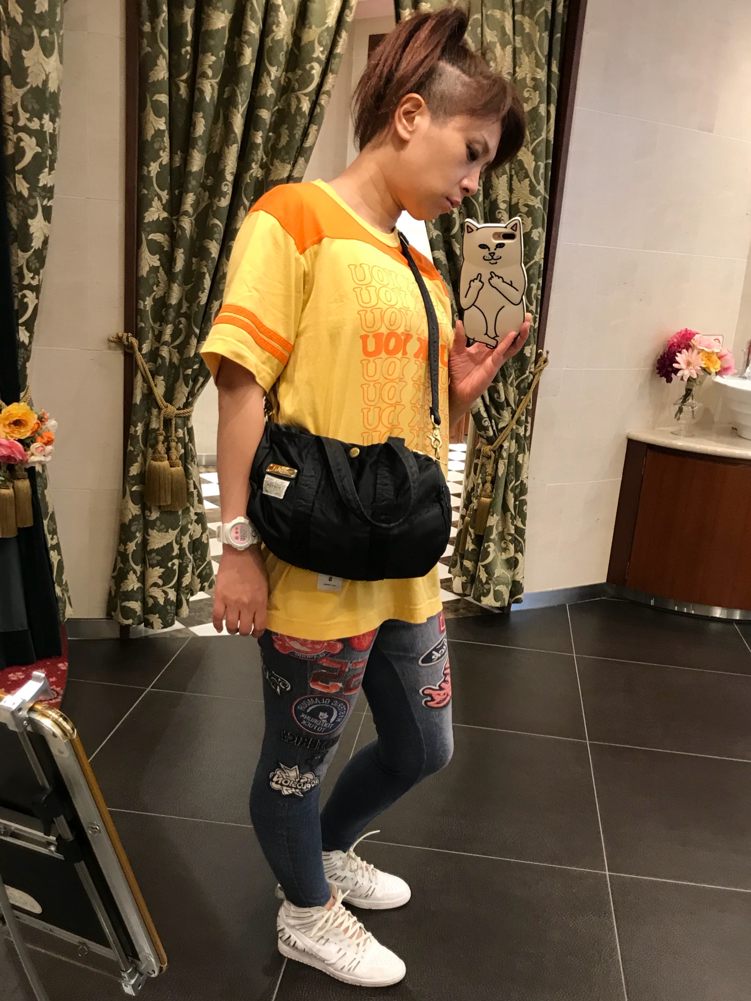 X-girl（エックスガール）の「X-girl×PORTER INSIDE LEOPARD