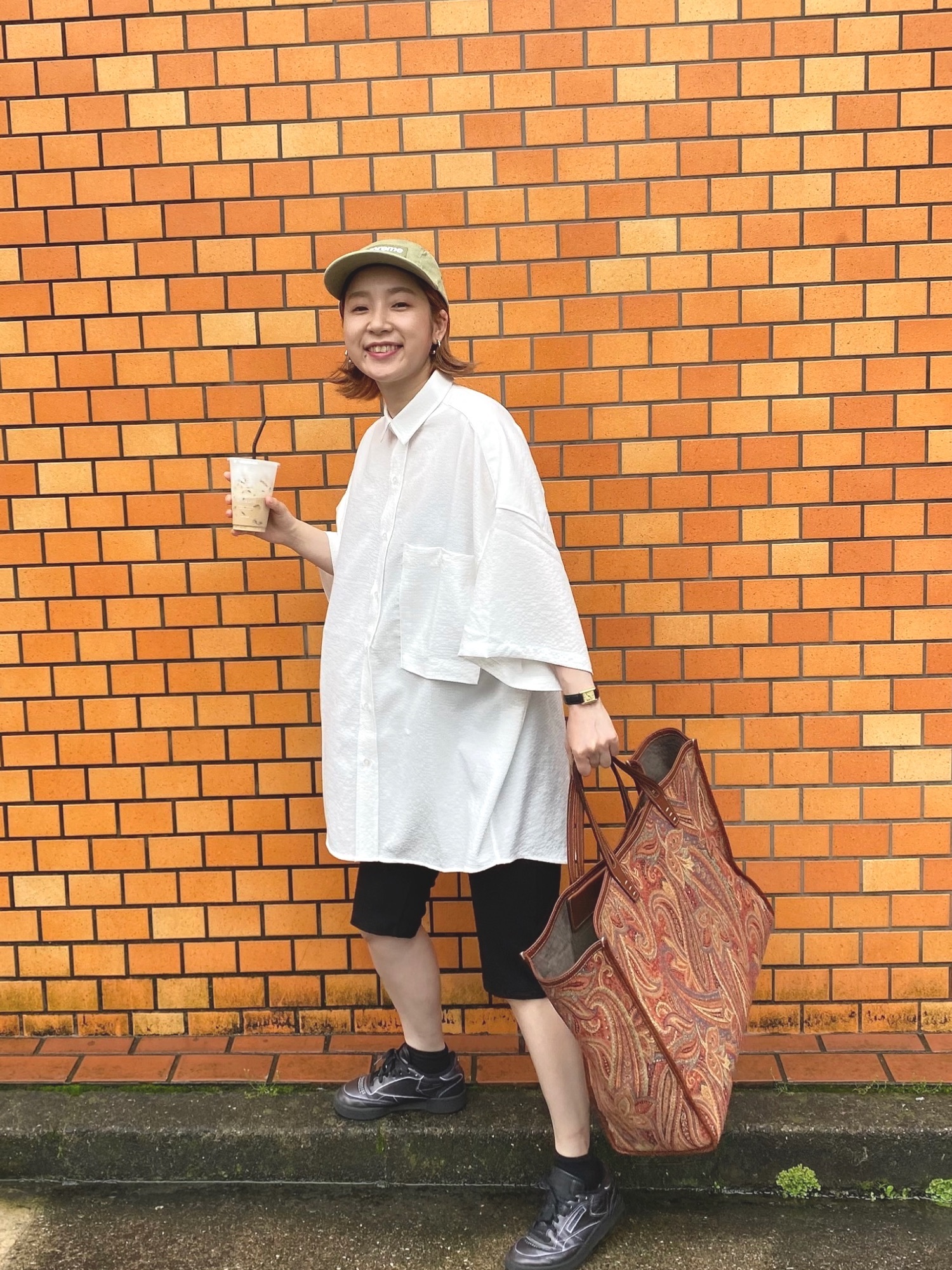 【未使用品】A VACATION BUCKET バケット ペイズリー 2022年 modescape_rc-itj229kxcfuk-vlzy