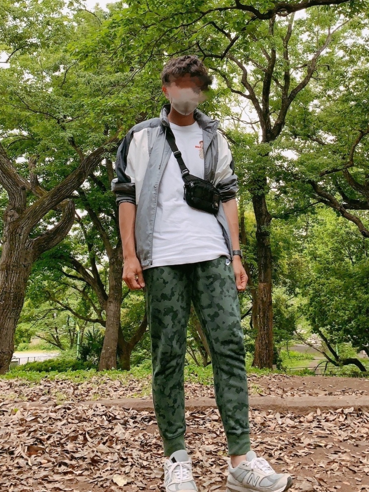 希少 黒入荷！ クラブ スポーツウェア ナイキ メンズ ジョガーパンツ カモ メンズウェア