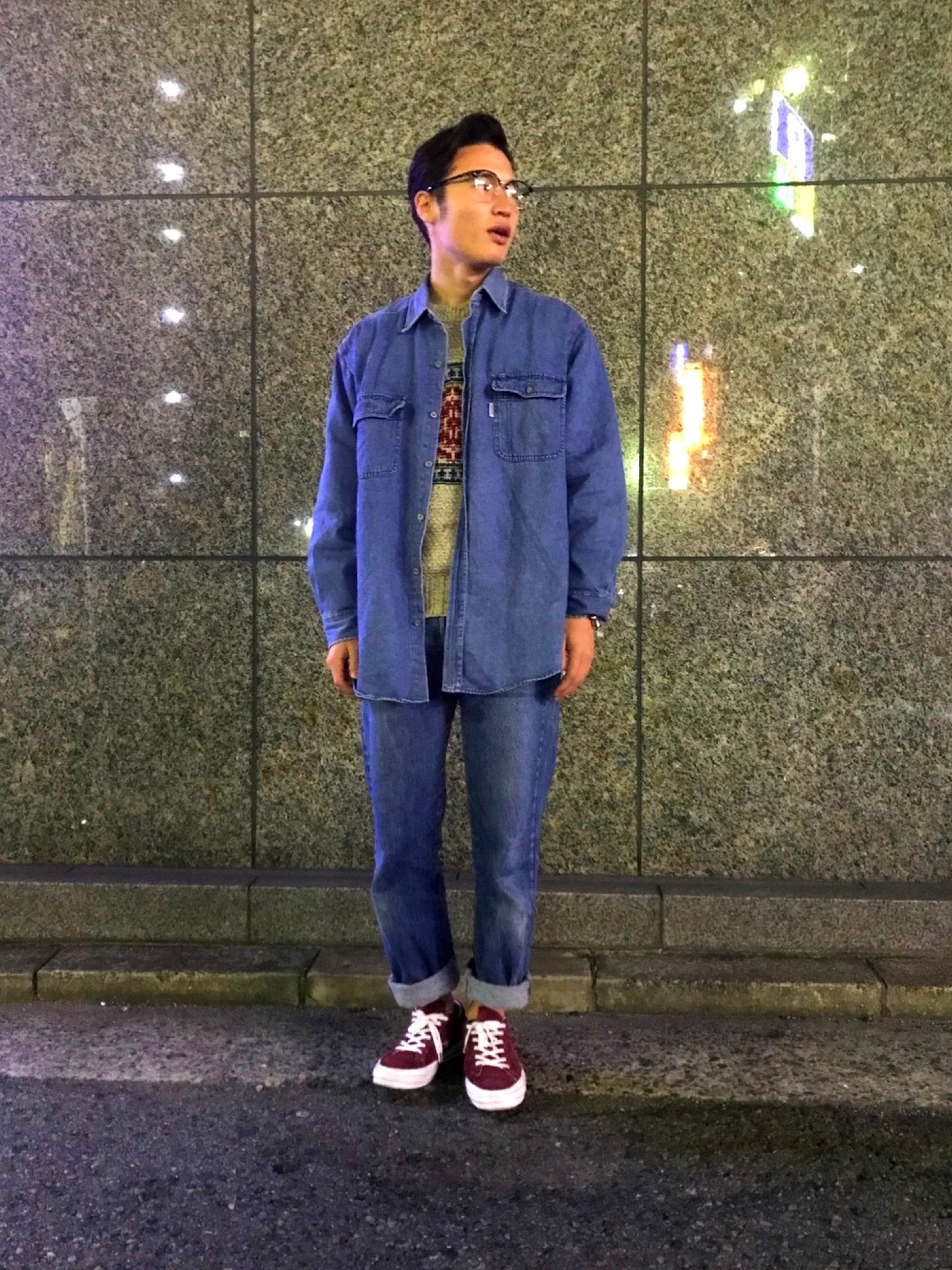 HANESのデニムジャケットを使った人気ファッションコーディネート - WEAR