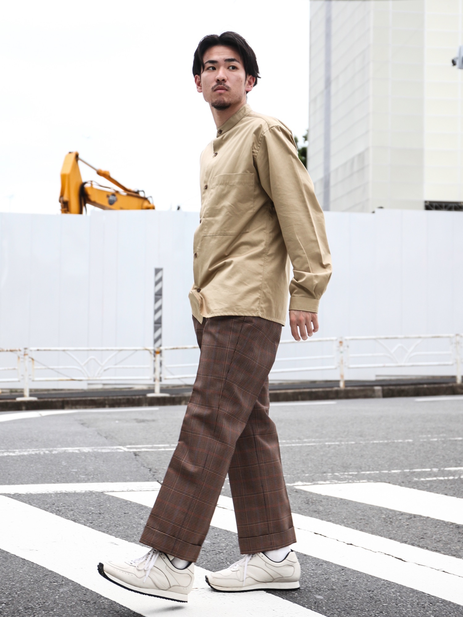 MR.OLIVE（ミスターオリーブ）の「BRITISH TWILL / バンドカラー