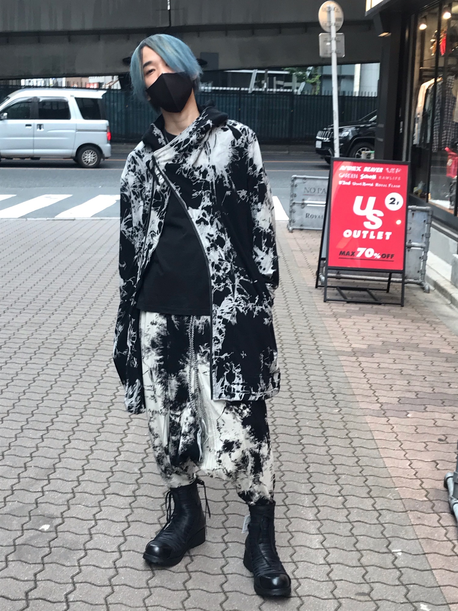 KMRii（ケムリ）の「KMRii ・ケムリ・ COATING FLEECE JODHPURS