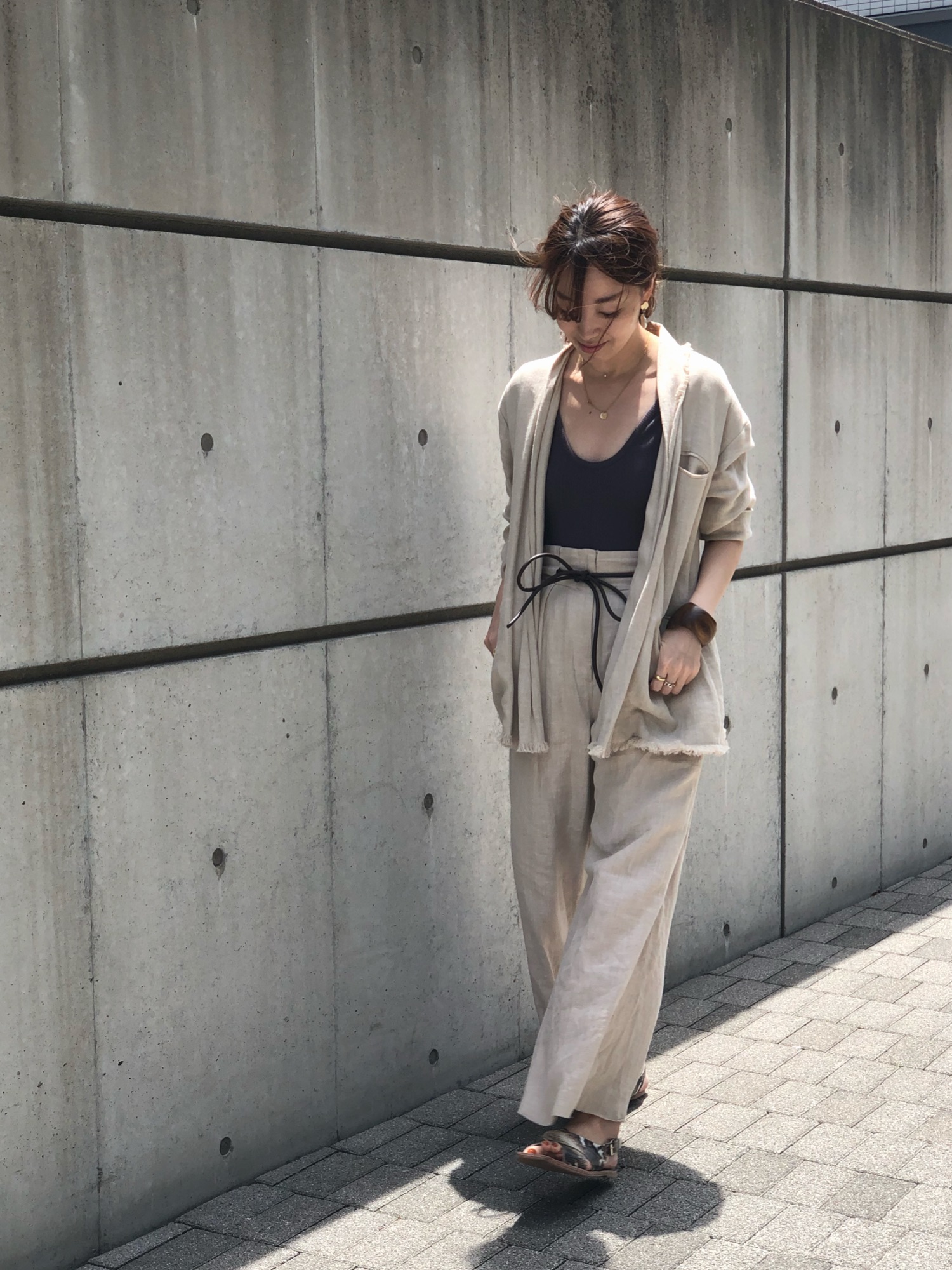 専用　美品etre tokyo エトレトウキョウリネンショールカラージャケット ETRE TOKYO（エトレトウキョウ）の「リネンショールカラー