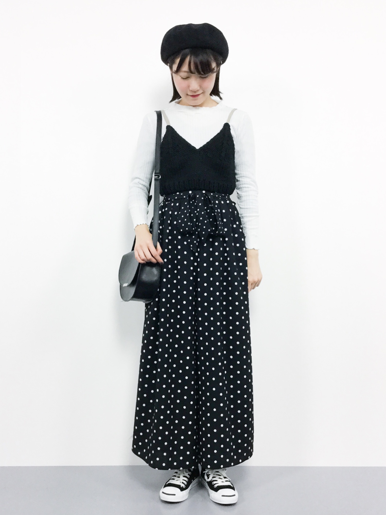 ドットフレアパンツを使った人気ファッションコーディネート - WEAR