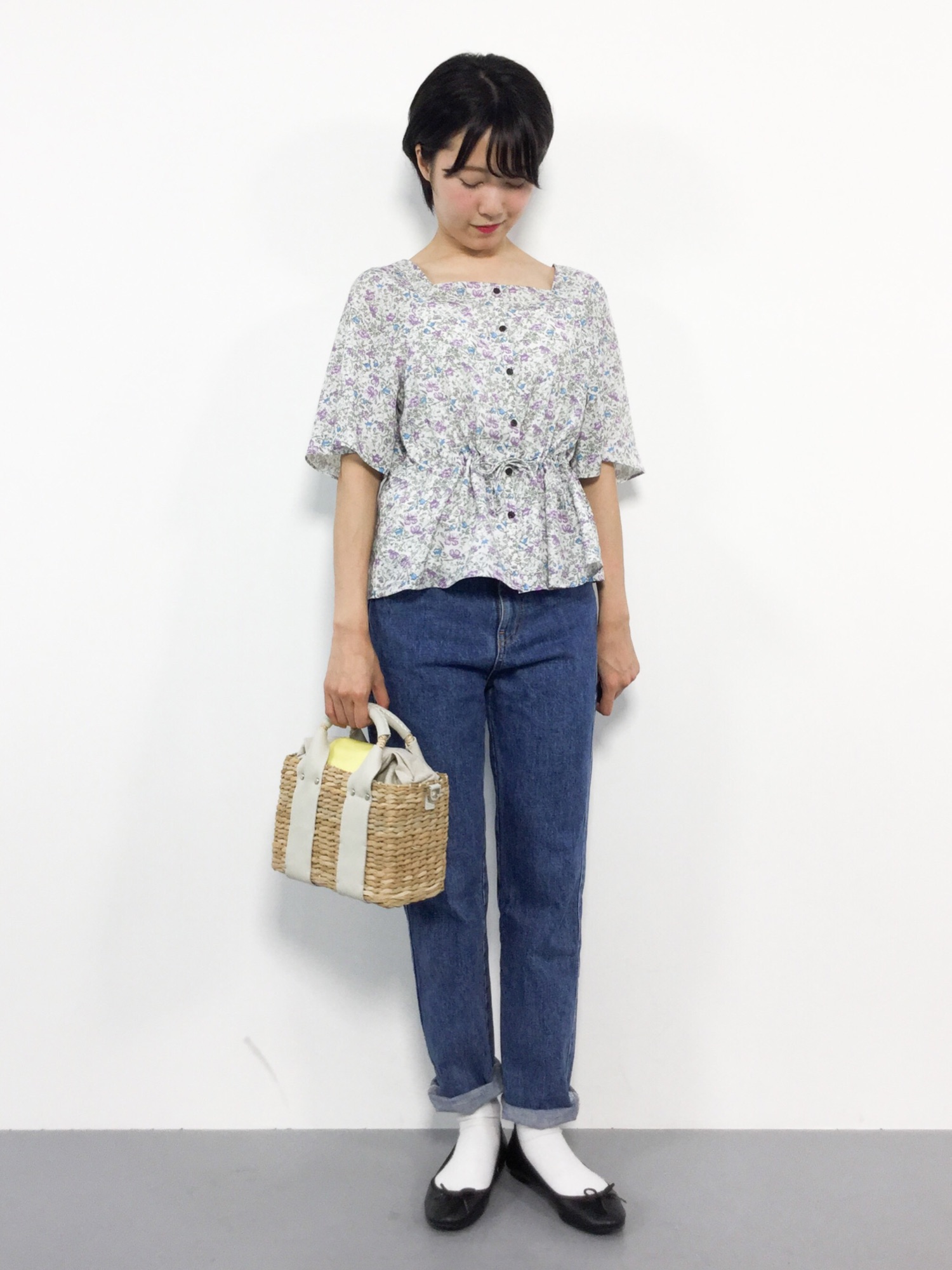 IENA - イエナ　フラワープリントブラウス IENA フラワープリント ブラウス ¥16,500税込 - メルカリ