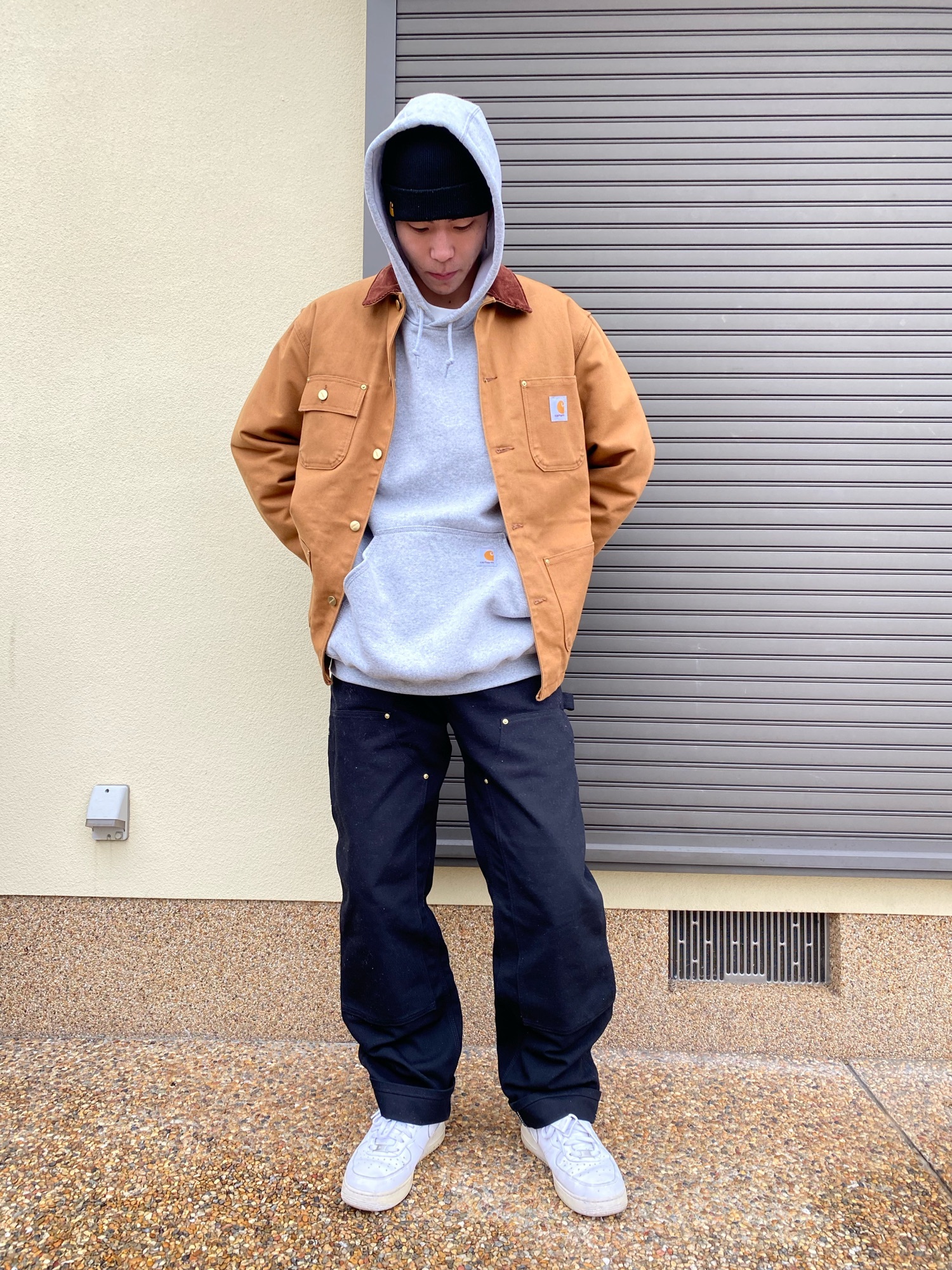 Carhartt トラディショナルコート　ブリーチ　フェード 20210120221540895.jpg
